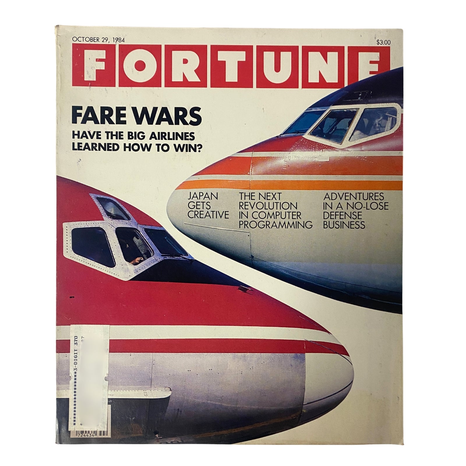 Fortune Magazine October 29, 1984 Have The Big Airlines Learned How To Win?