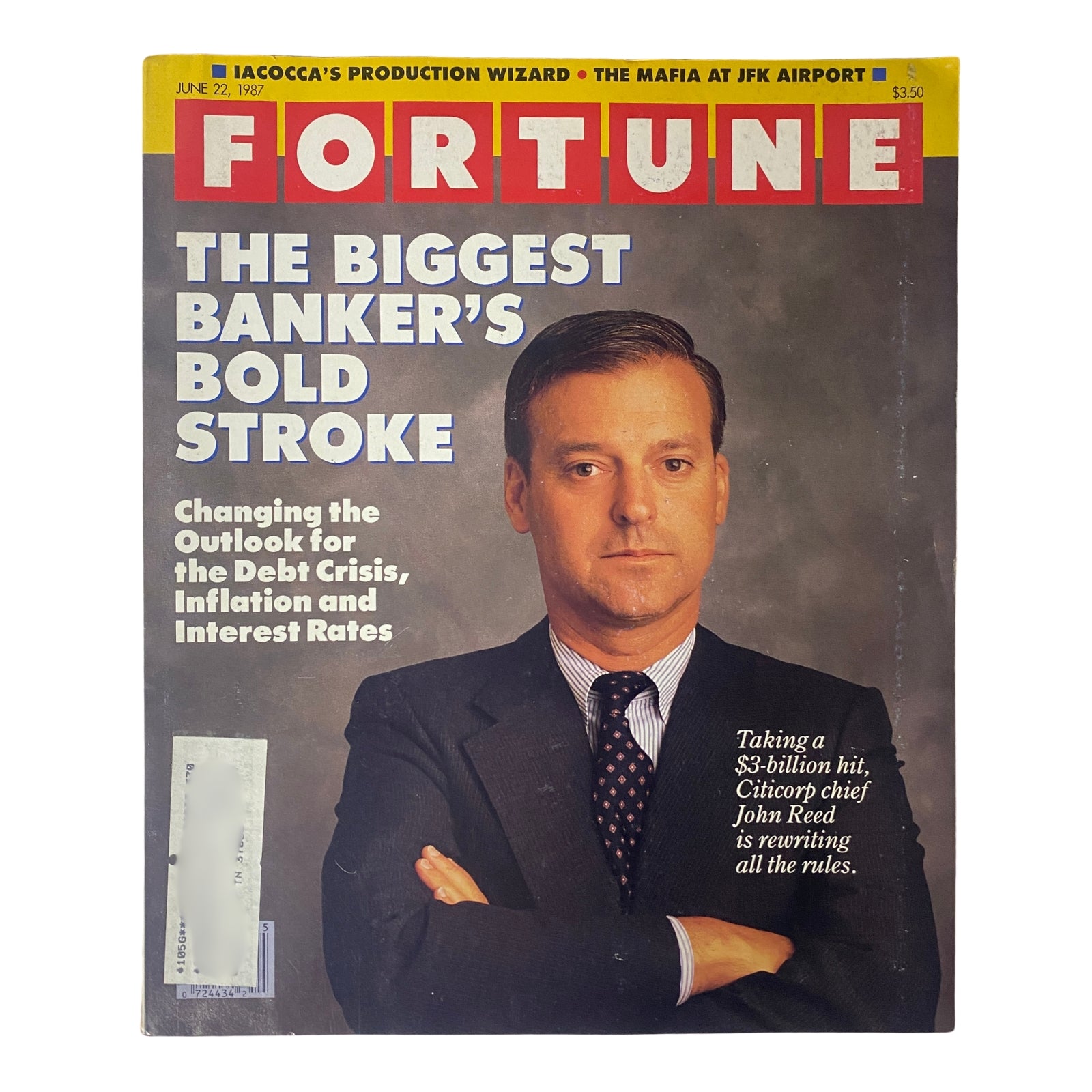Fortune Magazine June 22, 1987 Citicorp Chief John Reed