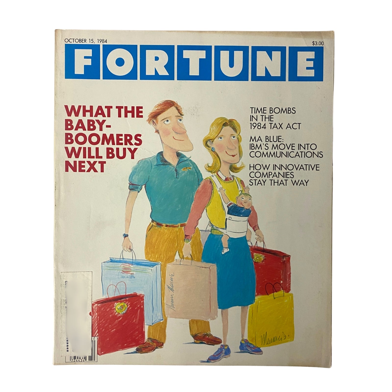 Fortune Magazine October 15, 1984 What The Baby-Boomers Will Buy Next