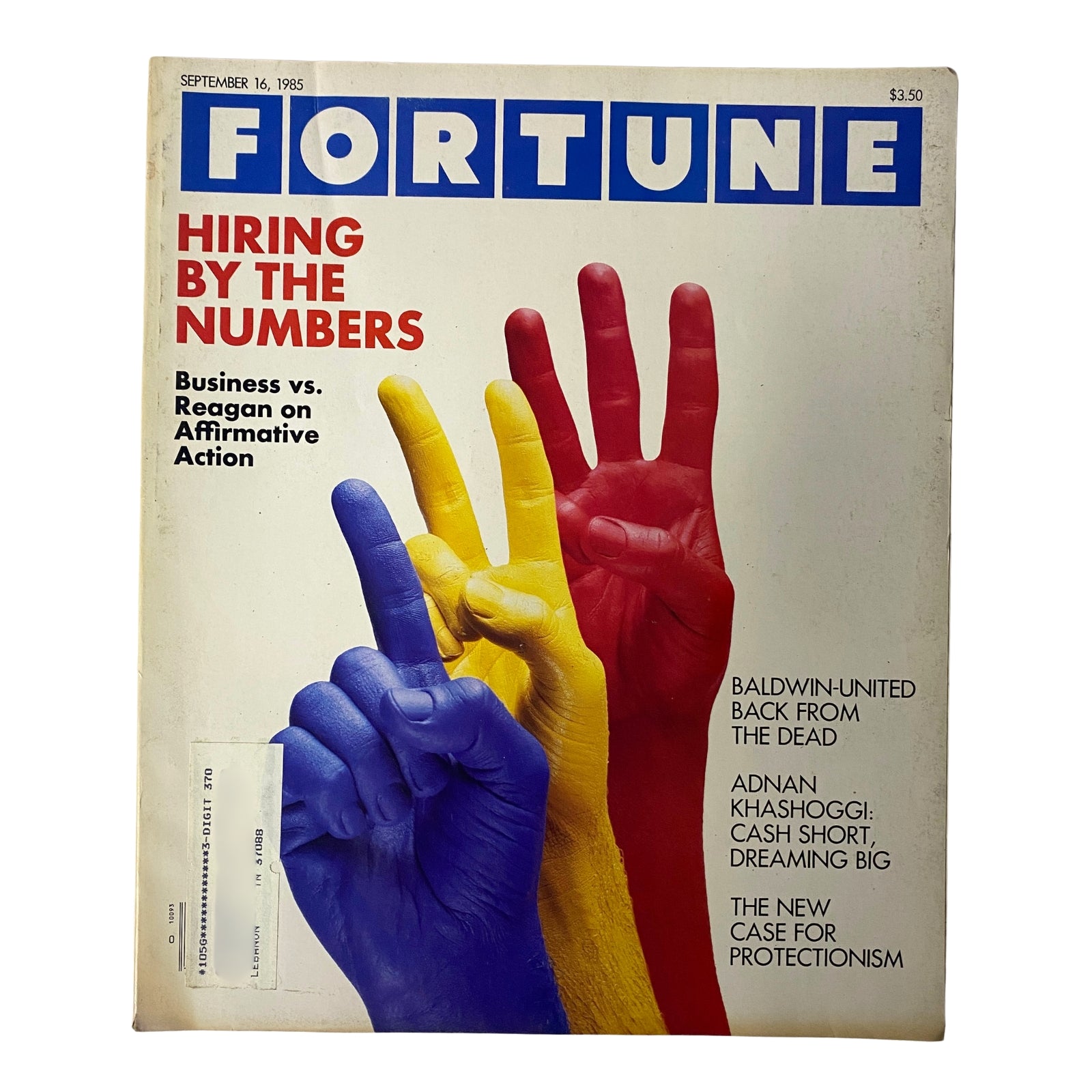 Fortune Magazine September 16, 1985 Hiring By The Numbers VG