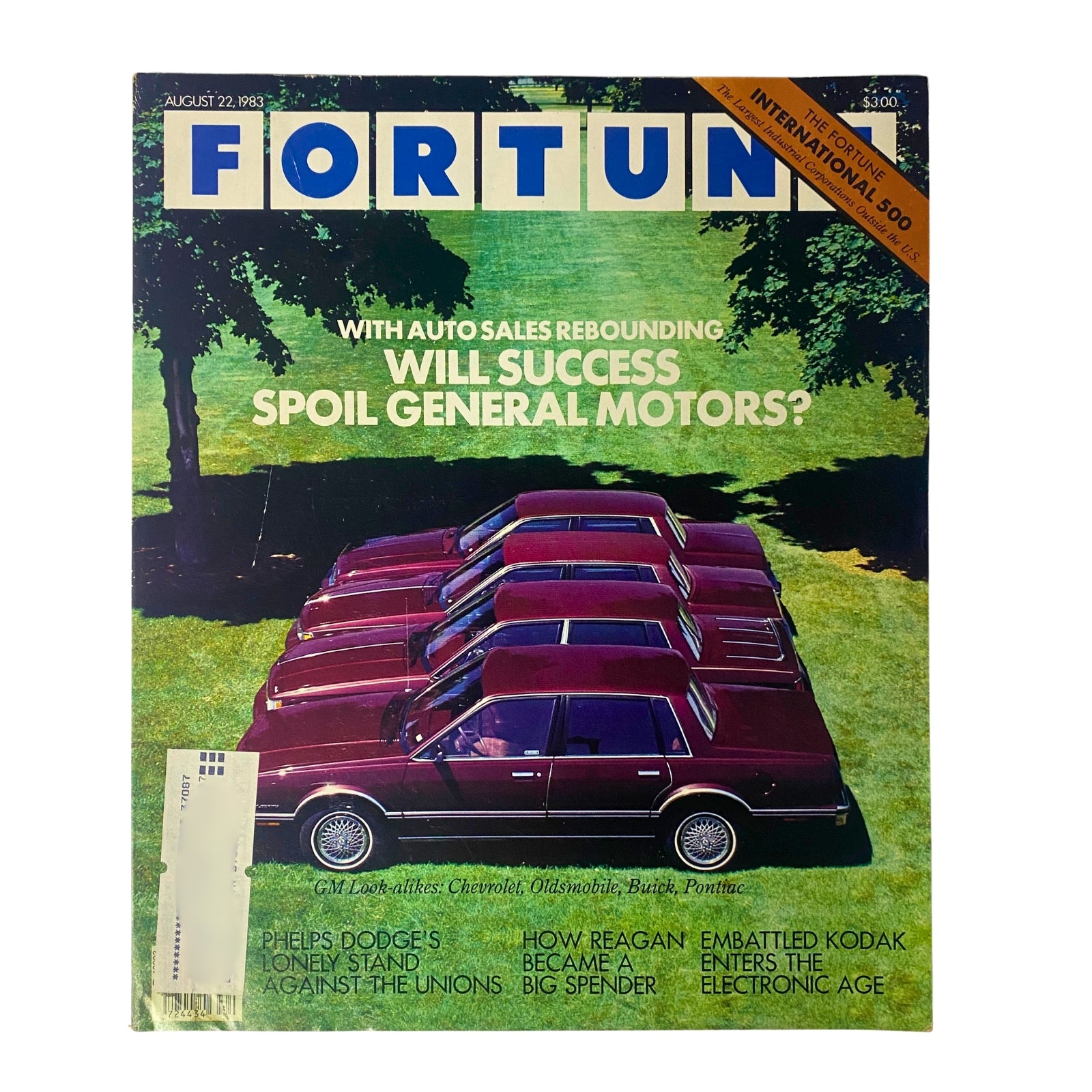 Fortune Magazine August 22, 1983 Will Success Spoil General Motors?