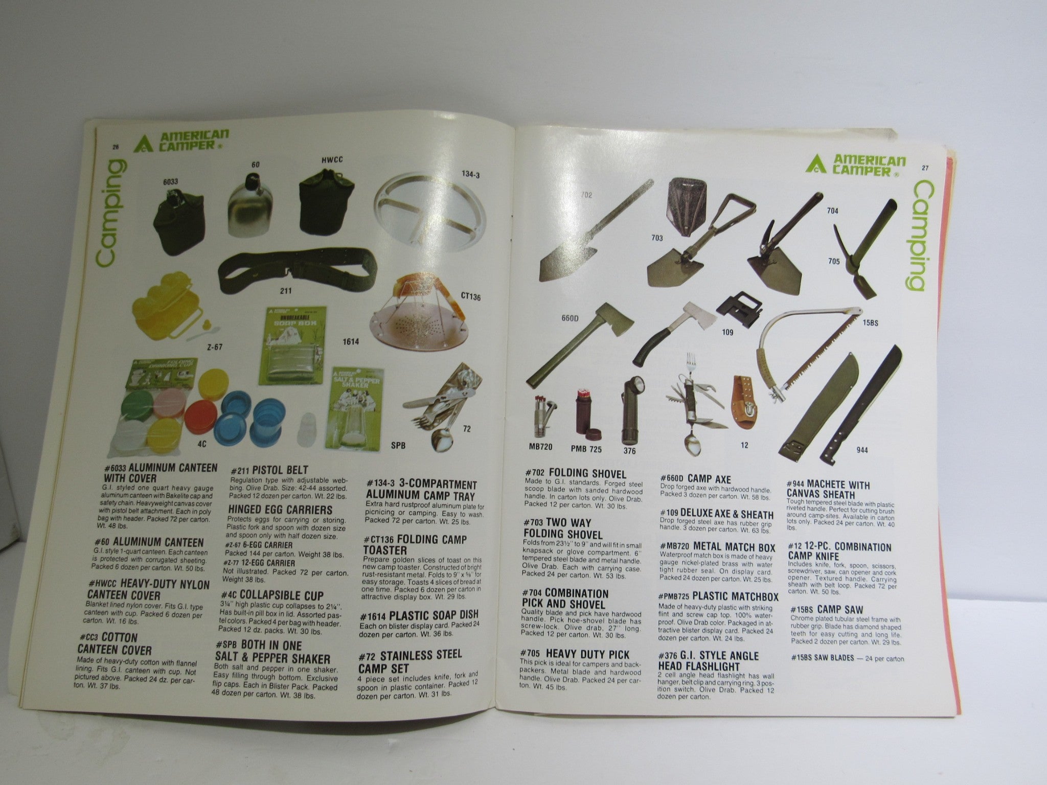 1978 Irving Weather-Rite Inc. Catalog - Sporting Goods - Outdoor Equipment