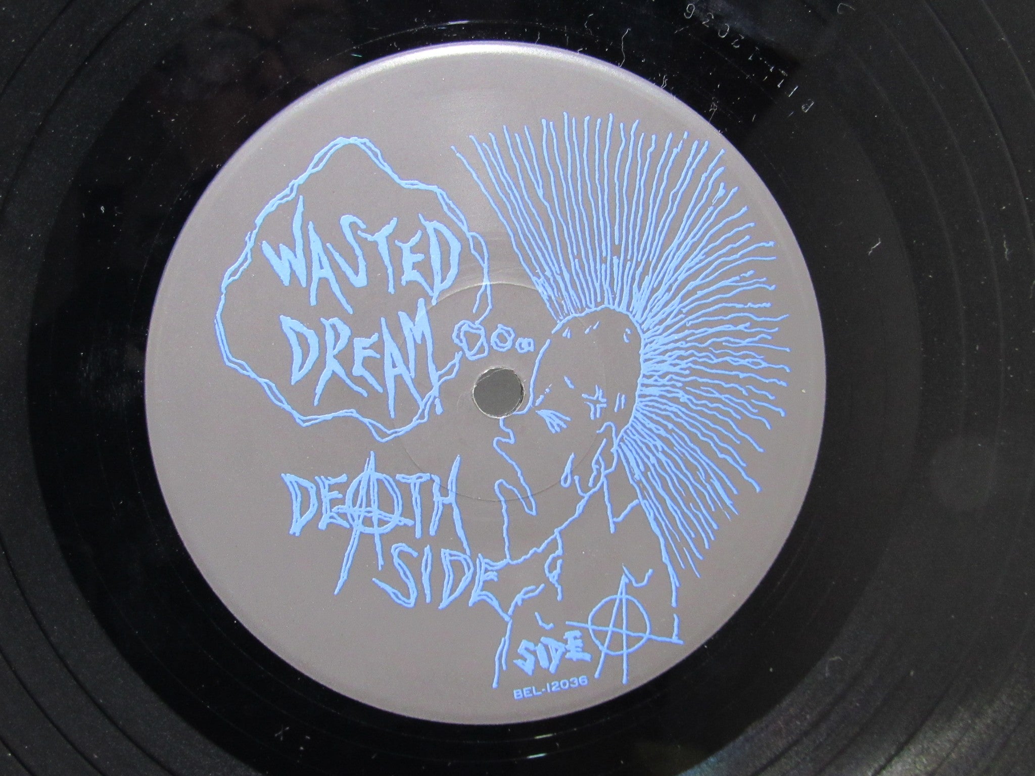 Death Side: Wasted Dream Selfish Records BEL-12036 Japan LP Grade: VG