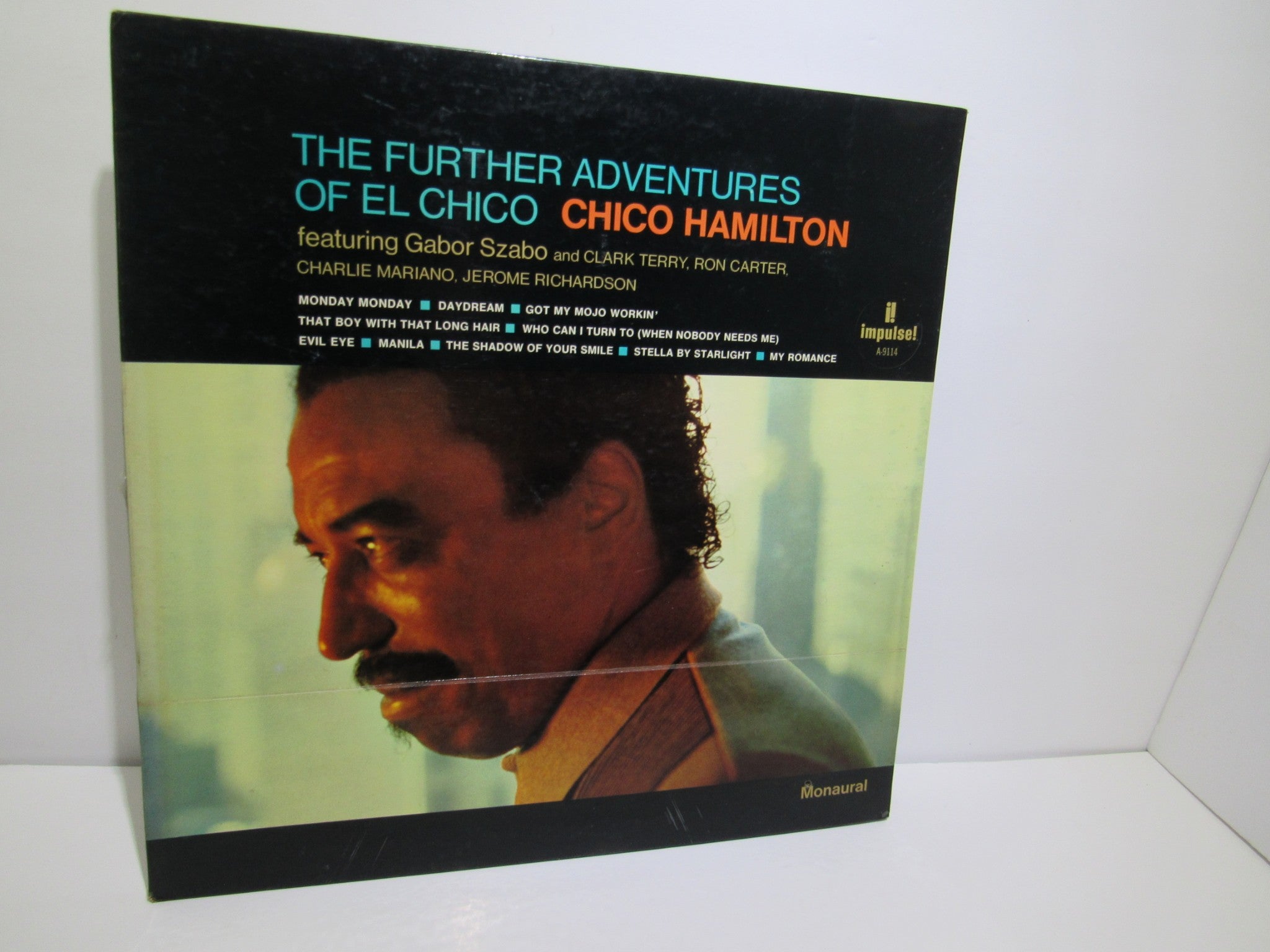 Chico Hamilton: The Further Adventures Of El Chico Impulse! A-9114 Mono LP VG