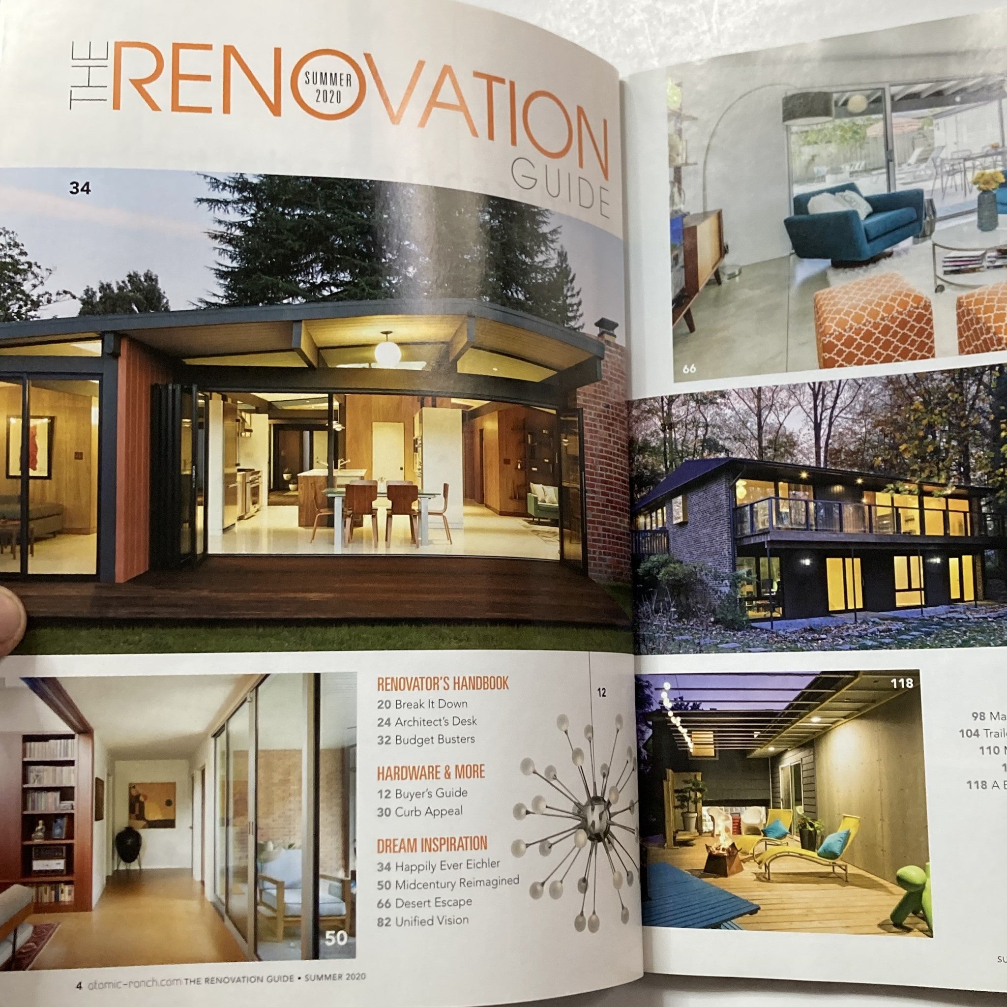 Atomic Ranch Magazine Summer 2020 The Renovation Guide No Label