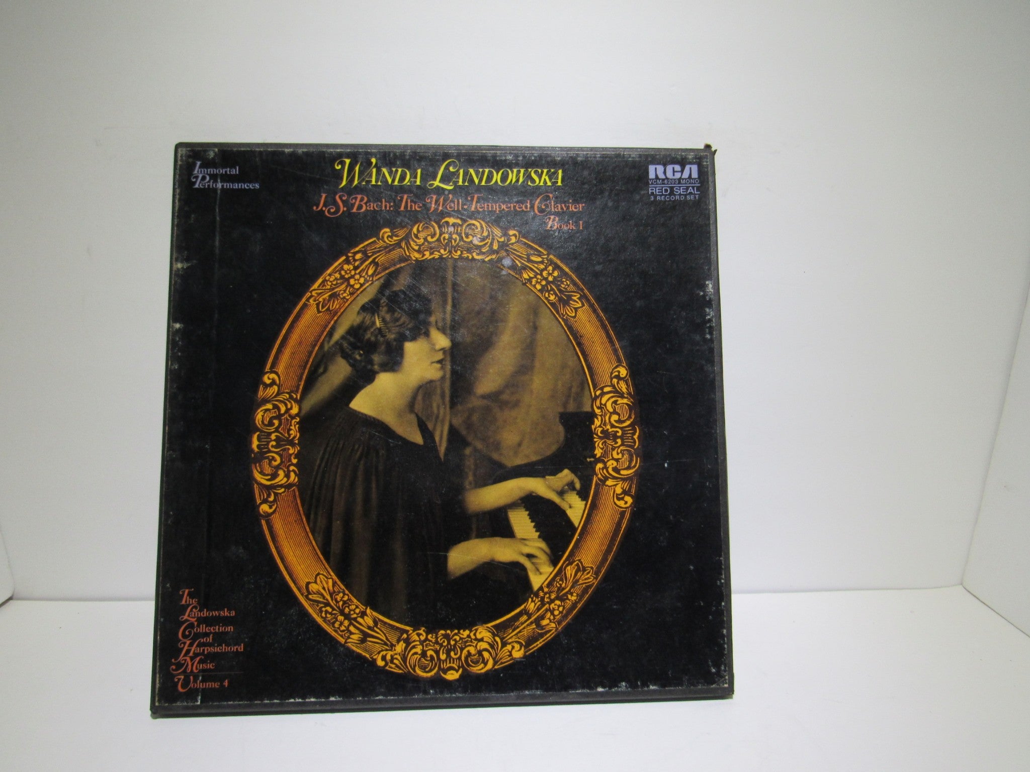 Wanda Landowska J. S. Bach: The Well-Tempered Clavier Book 1 VCM-6203 3X LP VG