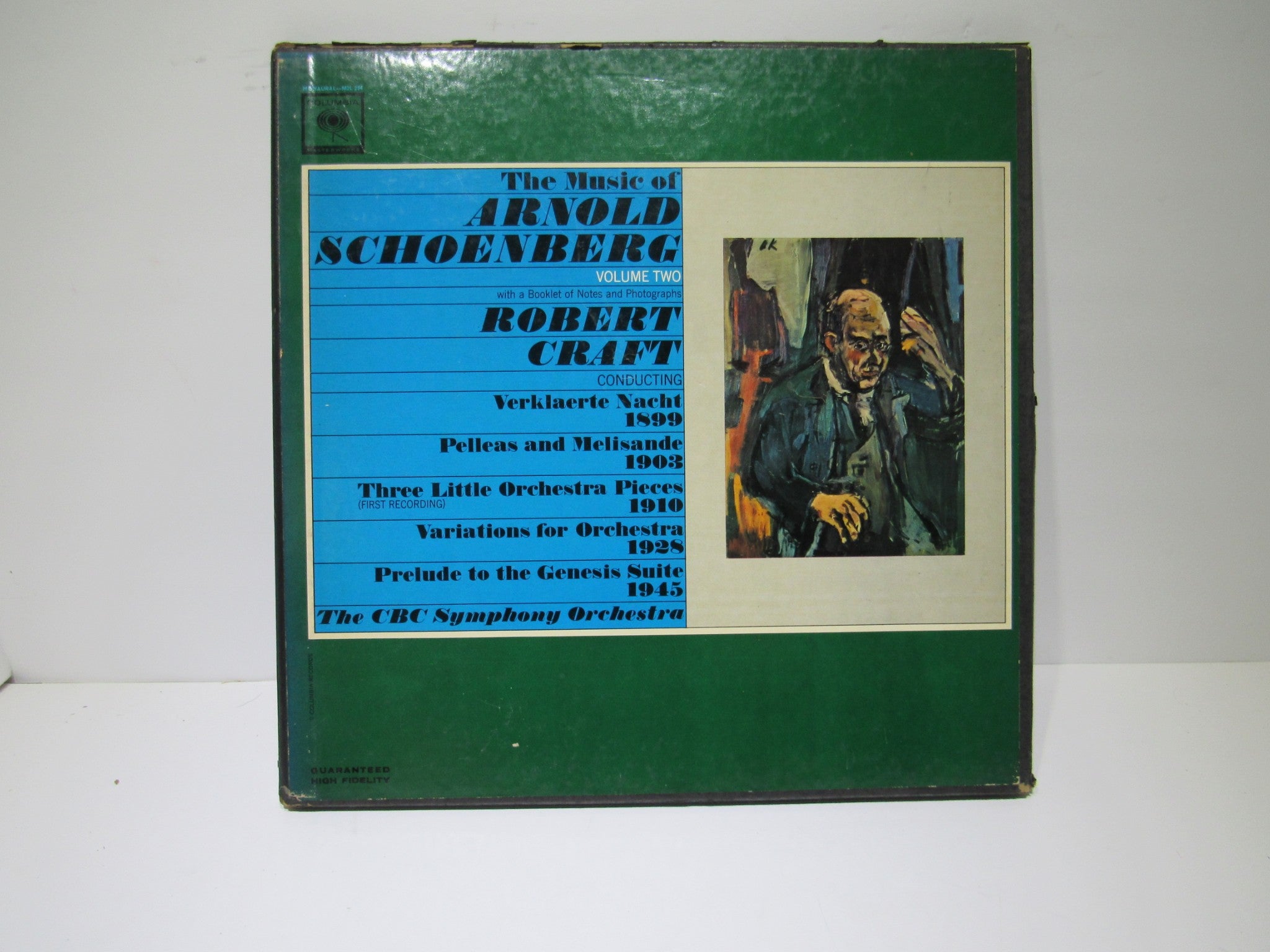 Arnold Schoenberg: The Music Of Arnold Schoenberg Volume II M2L 294 2X LP G+