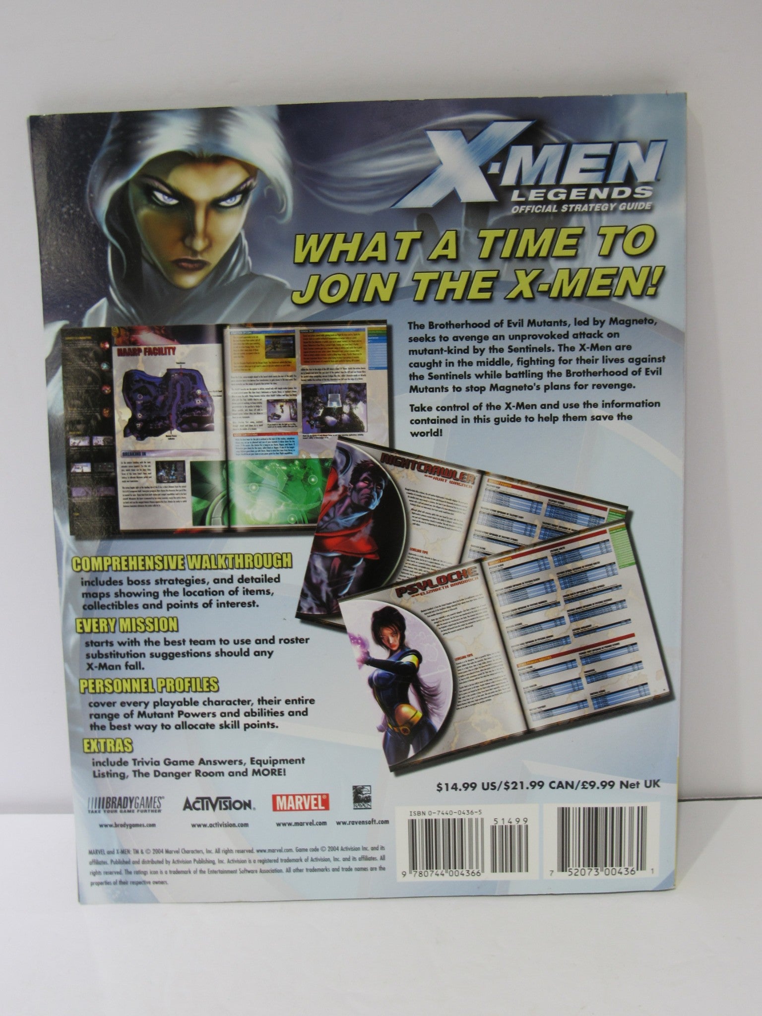 X-Men(TM) Legends Official Strategy Guide