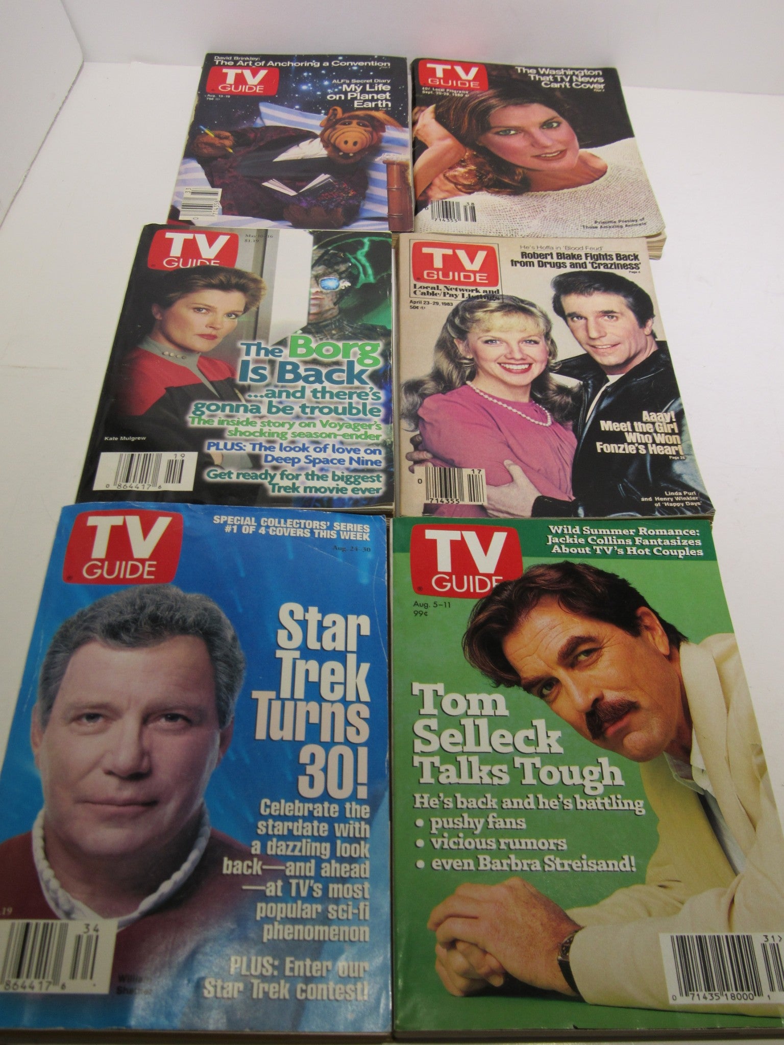 Lot of 20 TV Guide Magazines - Fall Preview & Regular Issue