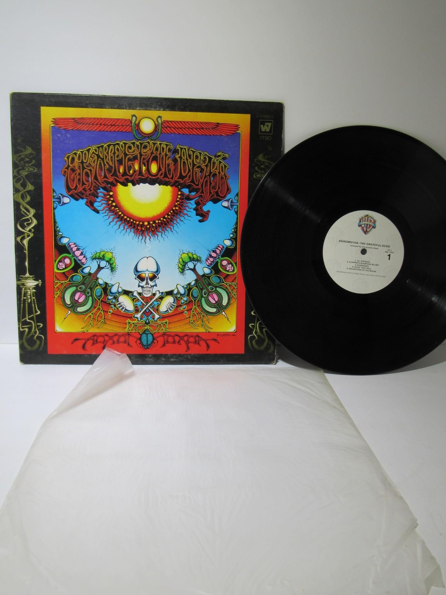 1969 The Grateful Dead: Aoxomoxoa Warner Bros. LP WS 1790 Grading: Very Good