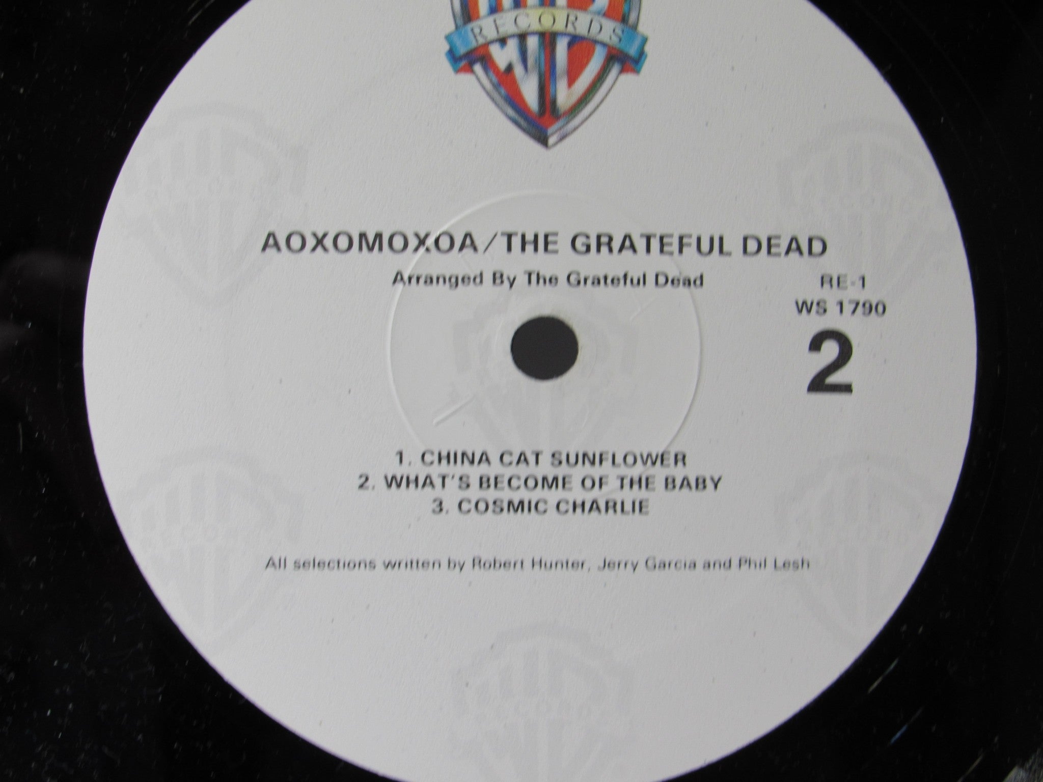 1969 The Grateful Dead: Aoxomoxoa Warner Bros. LP WS 1790 Grading: Very Good