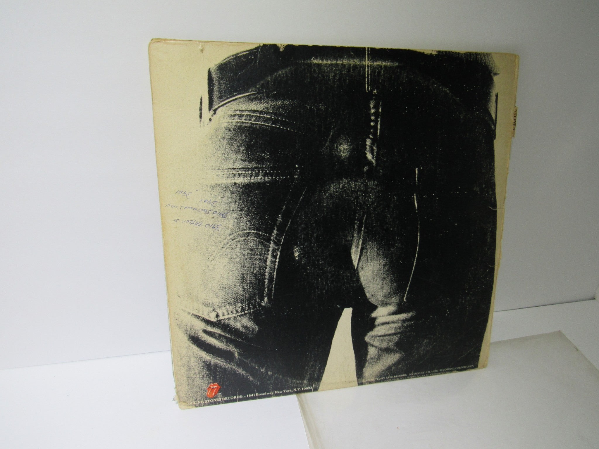 1977 Rolling Stones: Sticky Fingers SP LP COC 39105 Grading: Good +