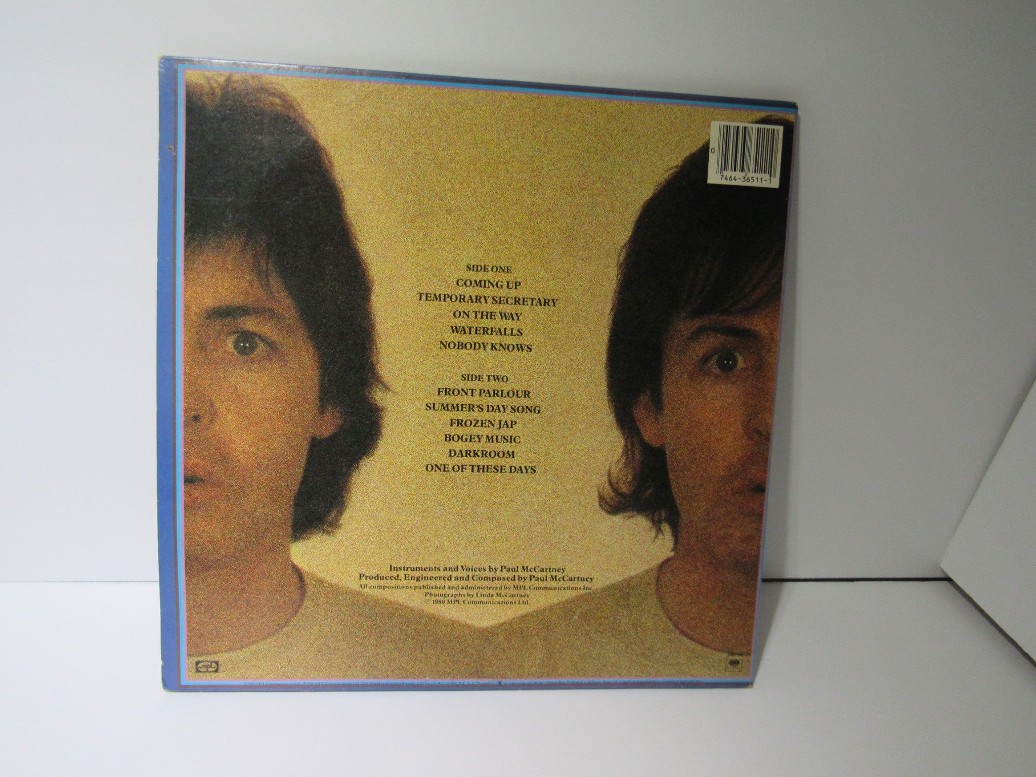 1980 Paul McCartney: McCartney II LP FC 36511 Grade: VG