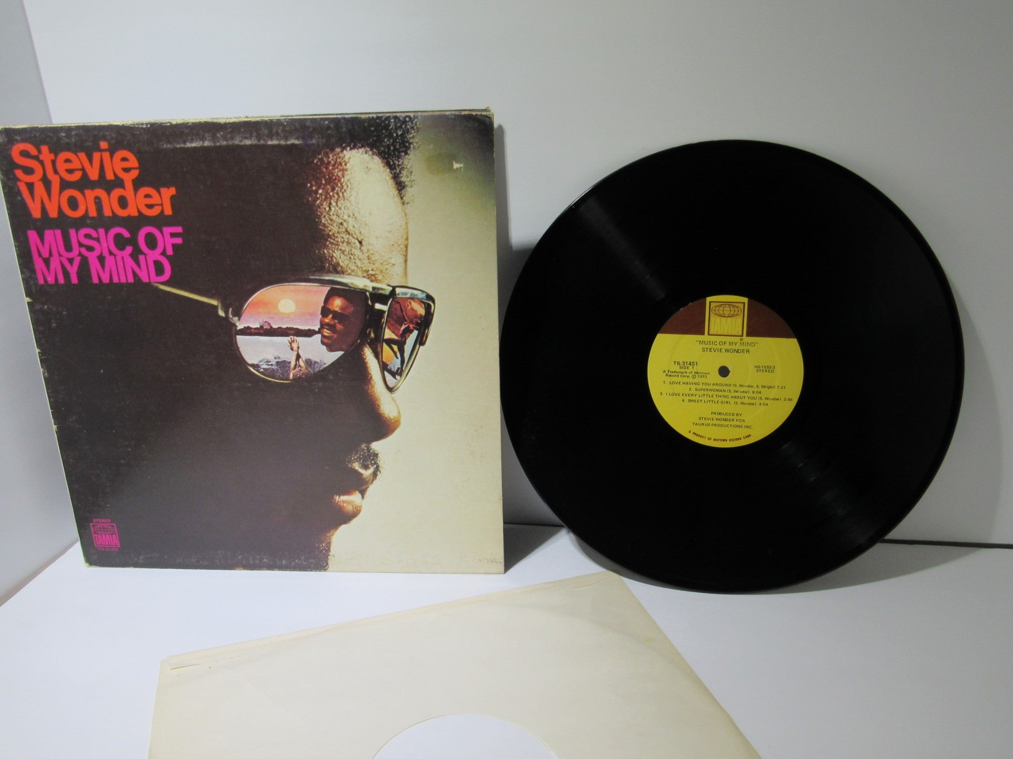 1972 Stevie Wonder: Music of my Mind Tamia LP T6-314S1 Grade: VG