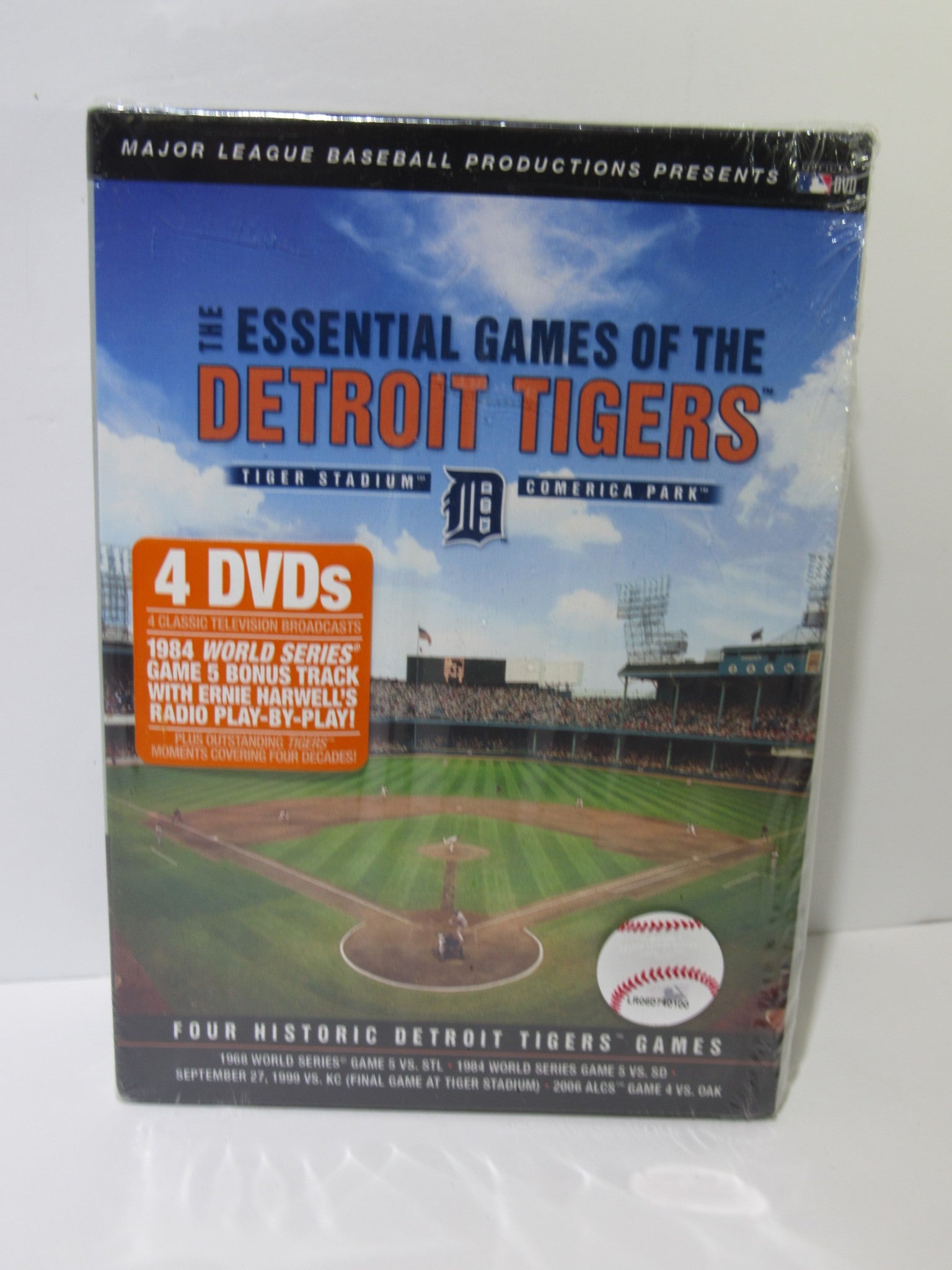 Essential Games Of The Detroit Tigers (2010) DVD