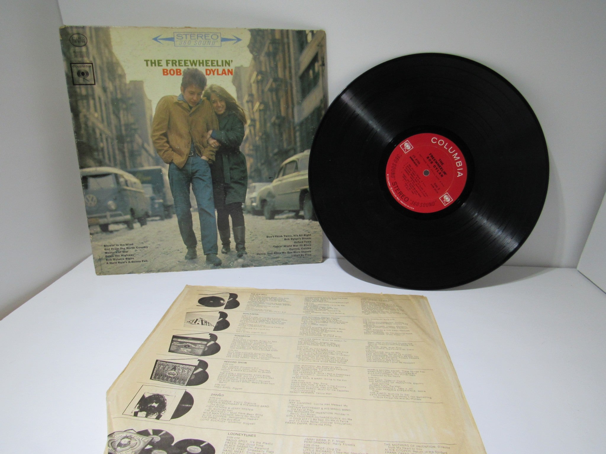 Bob Dylan: The Freewheelin' Columbia US First Pressing Stereo ‎LP CS 8786 VG