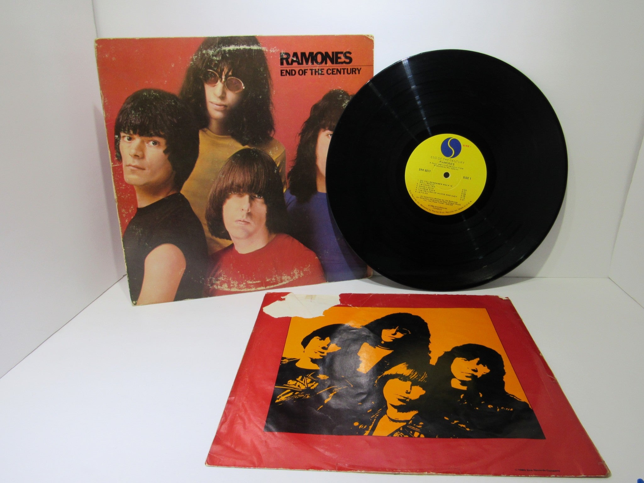 Ramones: End Of The Century Sire Records LP SRK 6077 Grade: VG