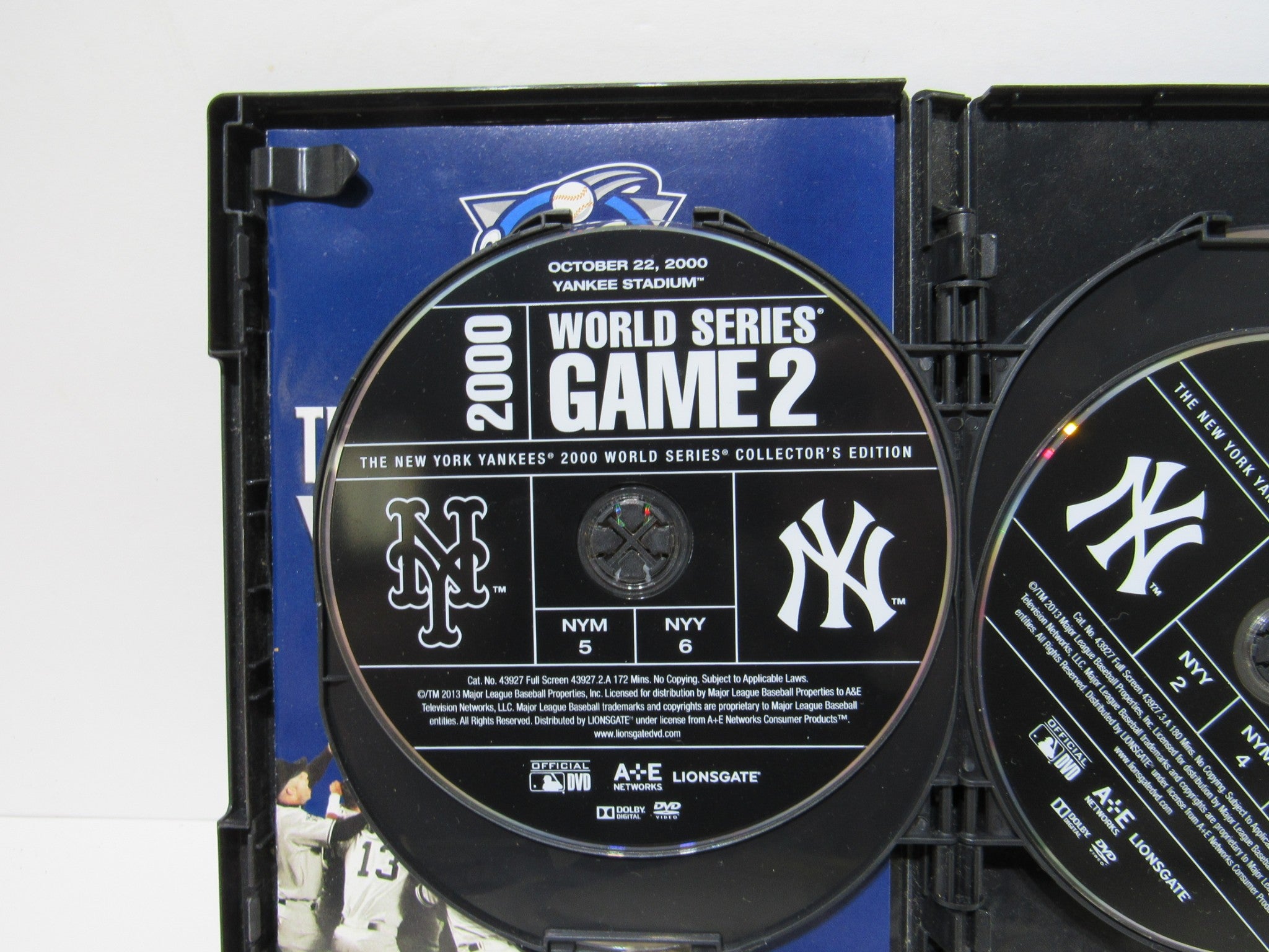 2000 Yankees World Series Collector's Edition (2013) DVD