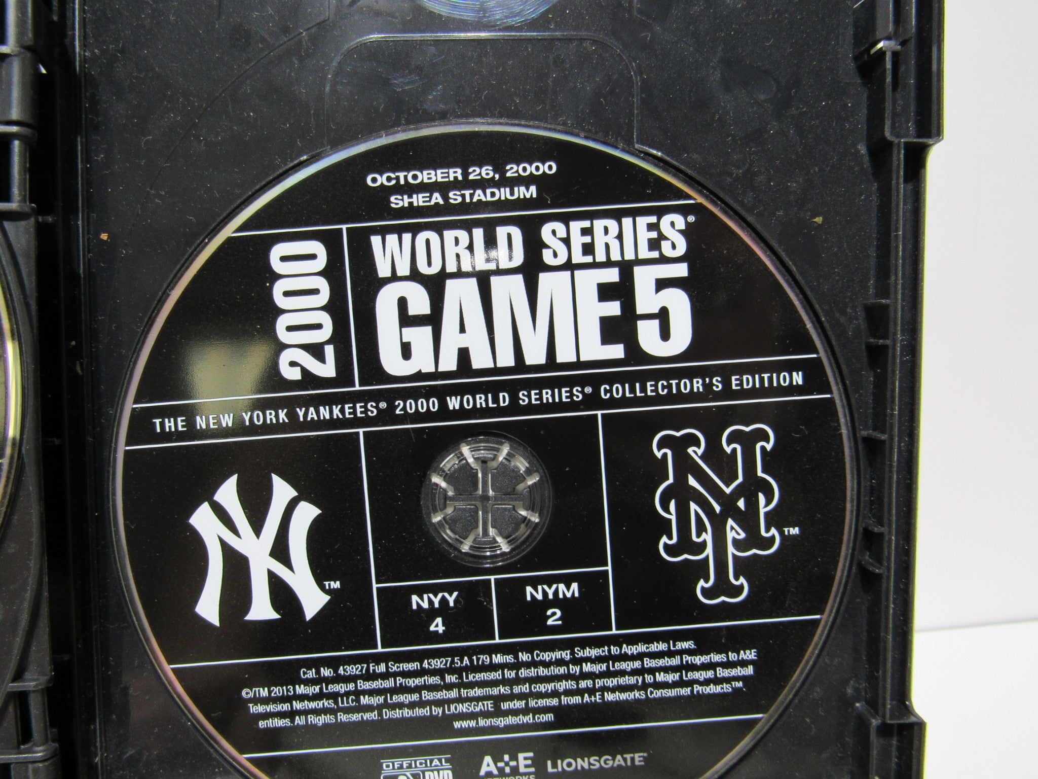 2000 Yankees World Series Collector's Edition (2013) DVD