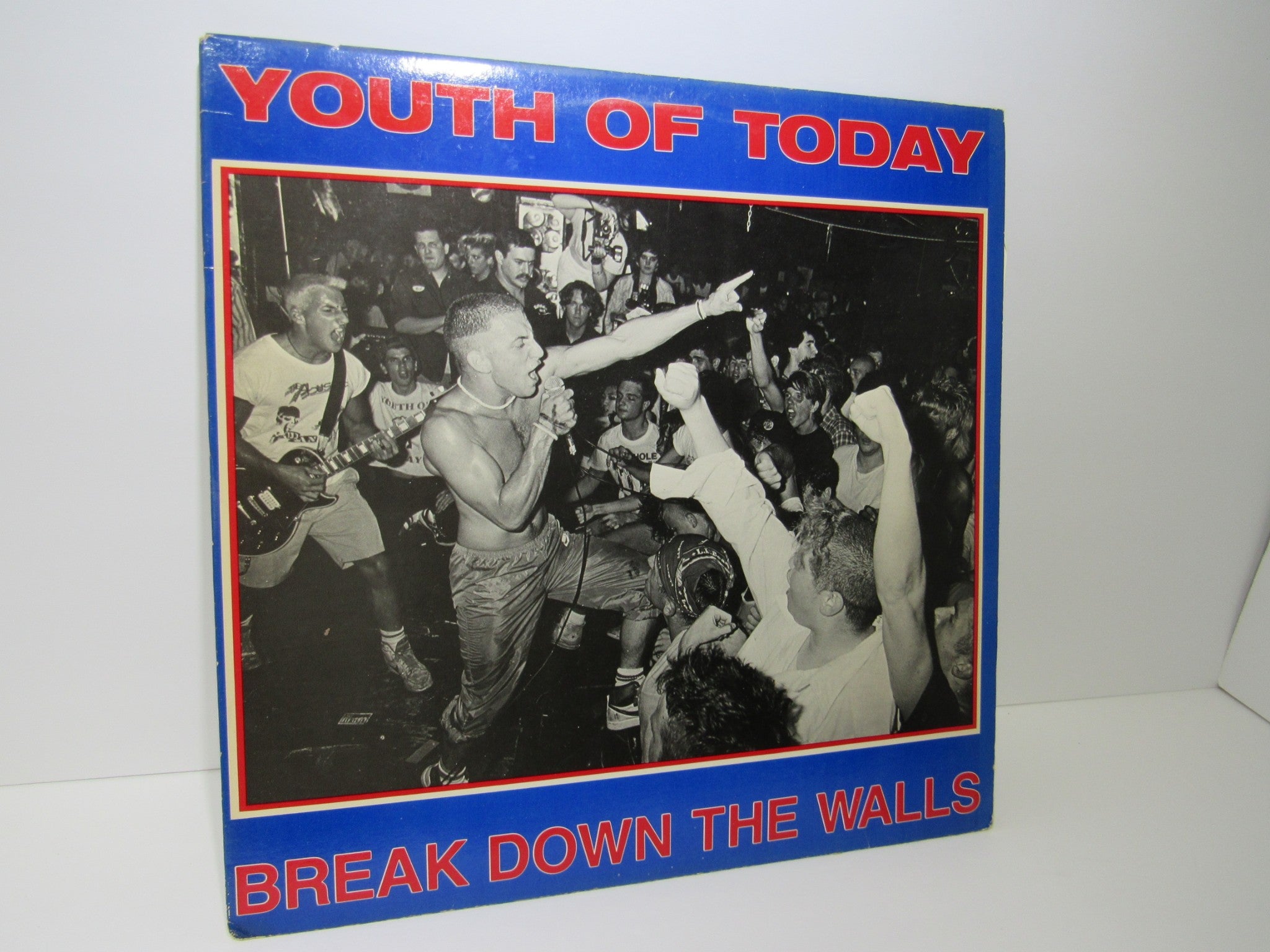 Youth Of Today: Break Down The Walls Wishingwell Records LP WW4 Grade: VG+