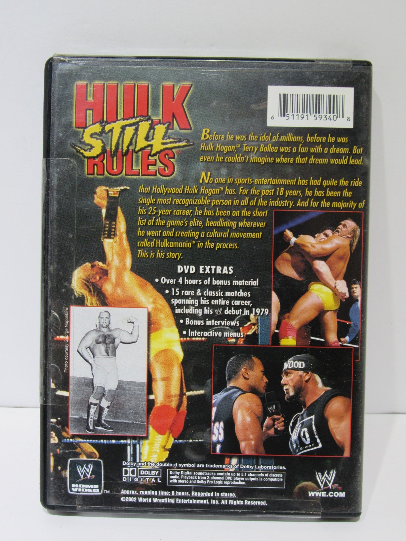 WWE: Hollywood Hulk Hogan - Hulk Still Rules (2002) DVD NEW & Sealed