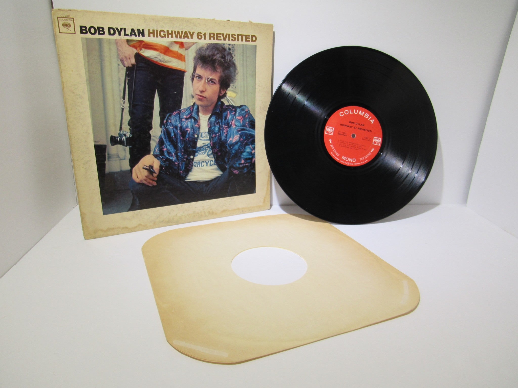 Bob Dylan: Highway 61 Revisited 1965 Columbia Mono LP CL 2389 Grade: VG