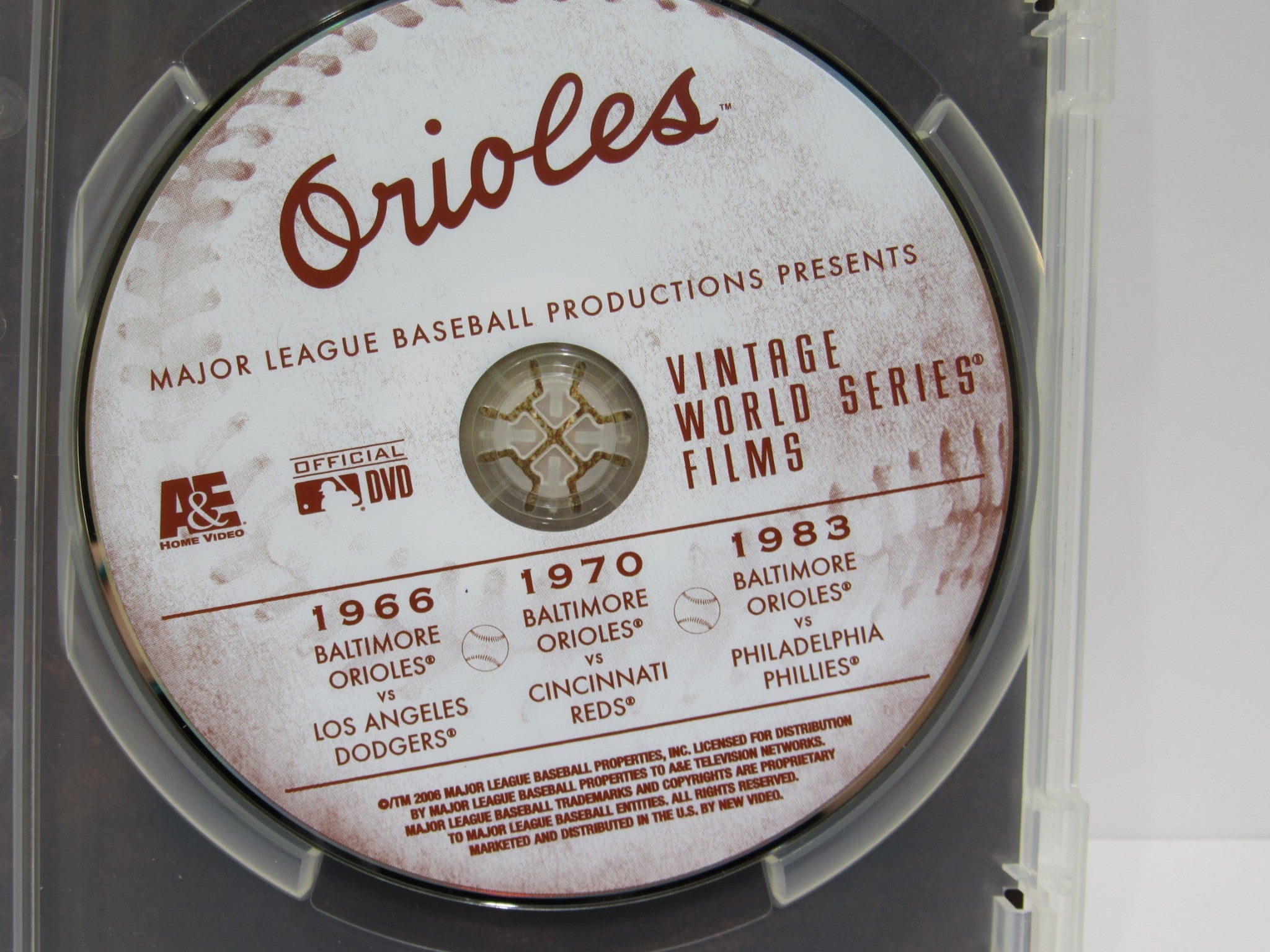 MLB Vintage World Series Films - Baltimore Orioles 1966, 1970 & 1983 (2006) DVD