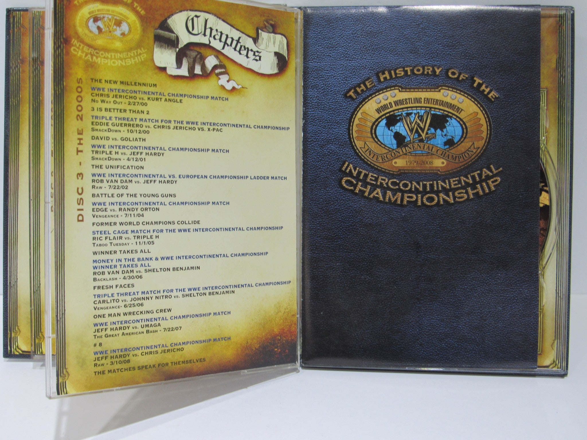 WWE: The History of the Intercontinental Championship (2008) DVD