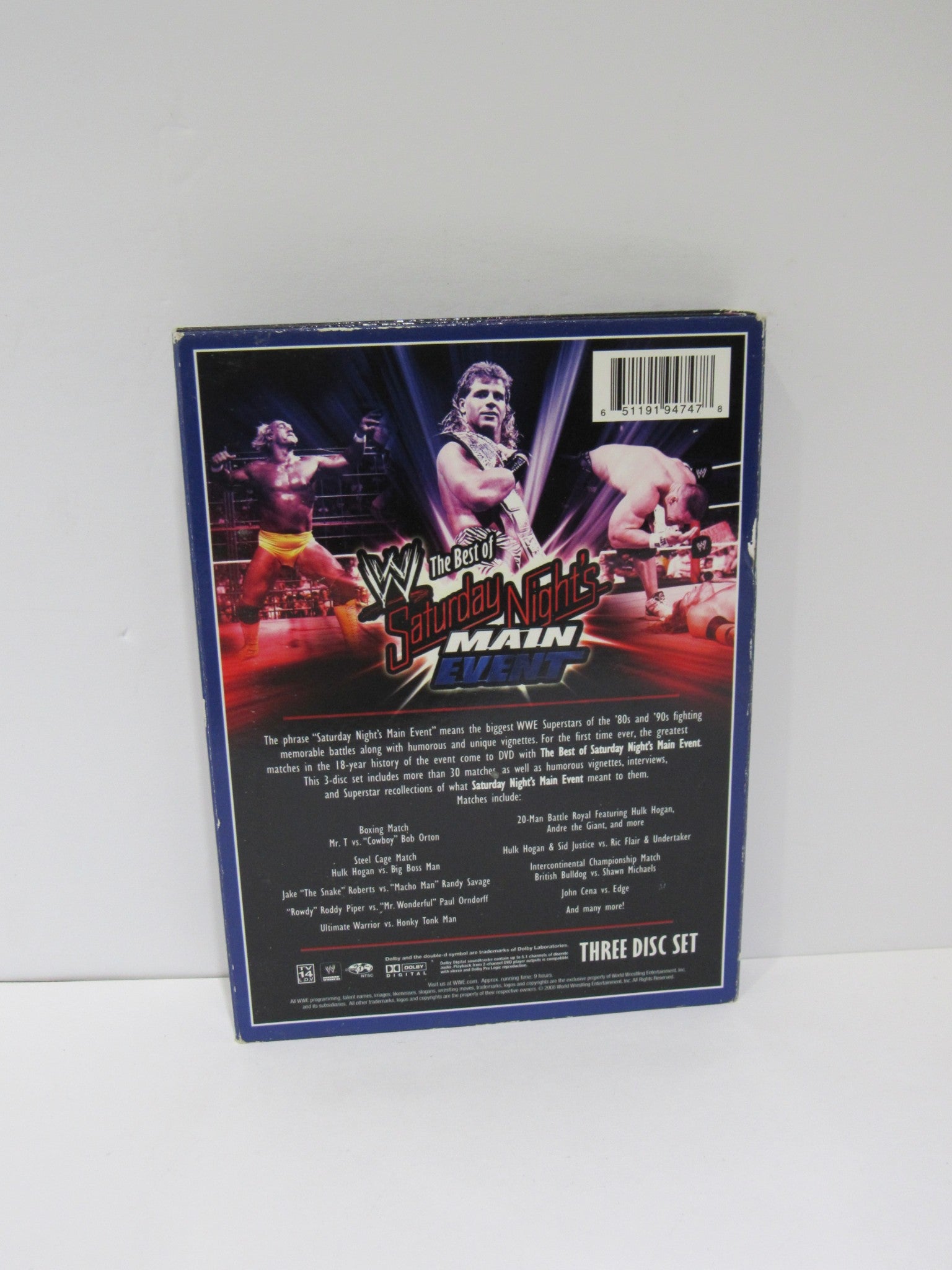 WWE: The Best of Saturday Night's Main Event (2015) DVD