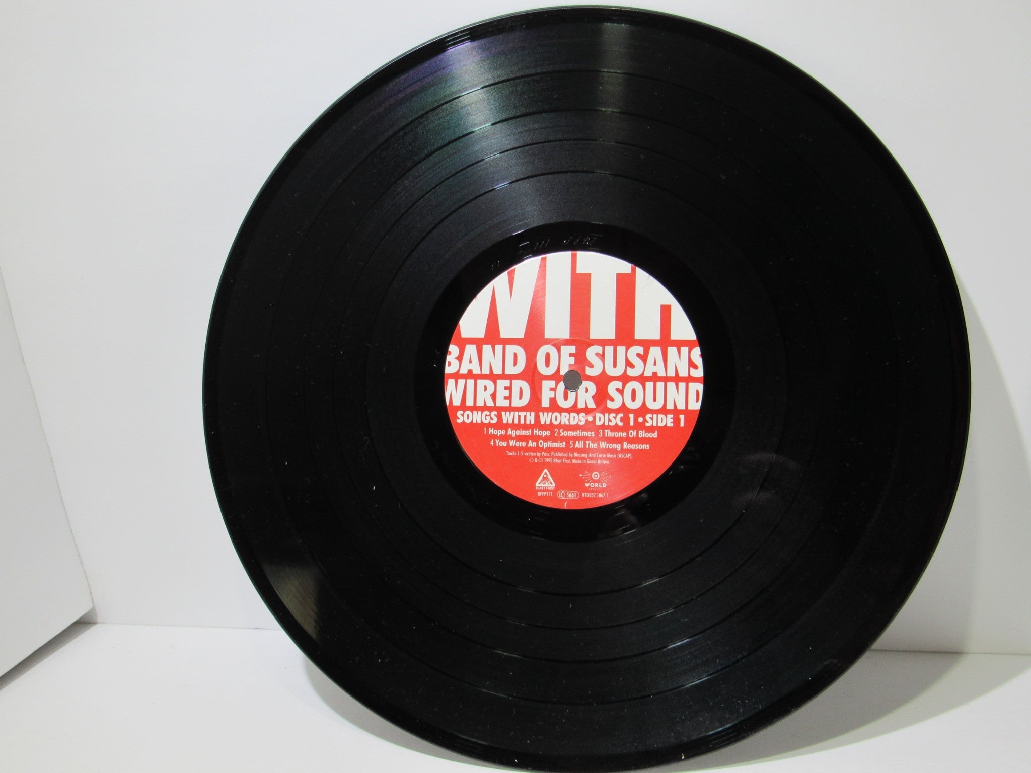 Band Of Susans: Wired For Sound Blast First 3X LP Compilation BFFP111 Grade: VG+