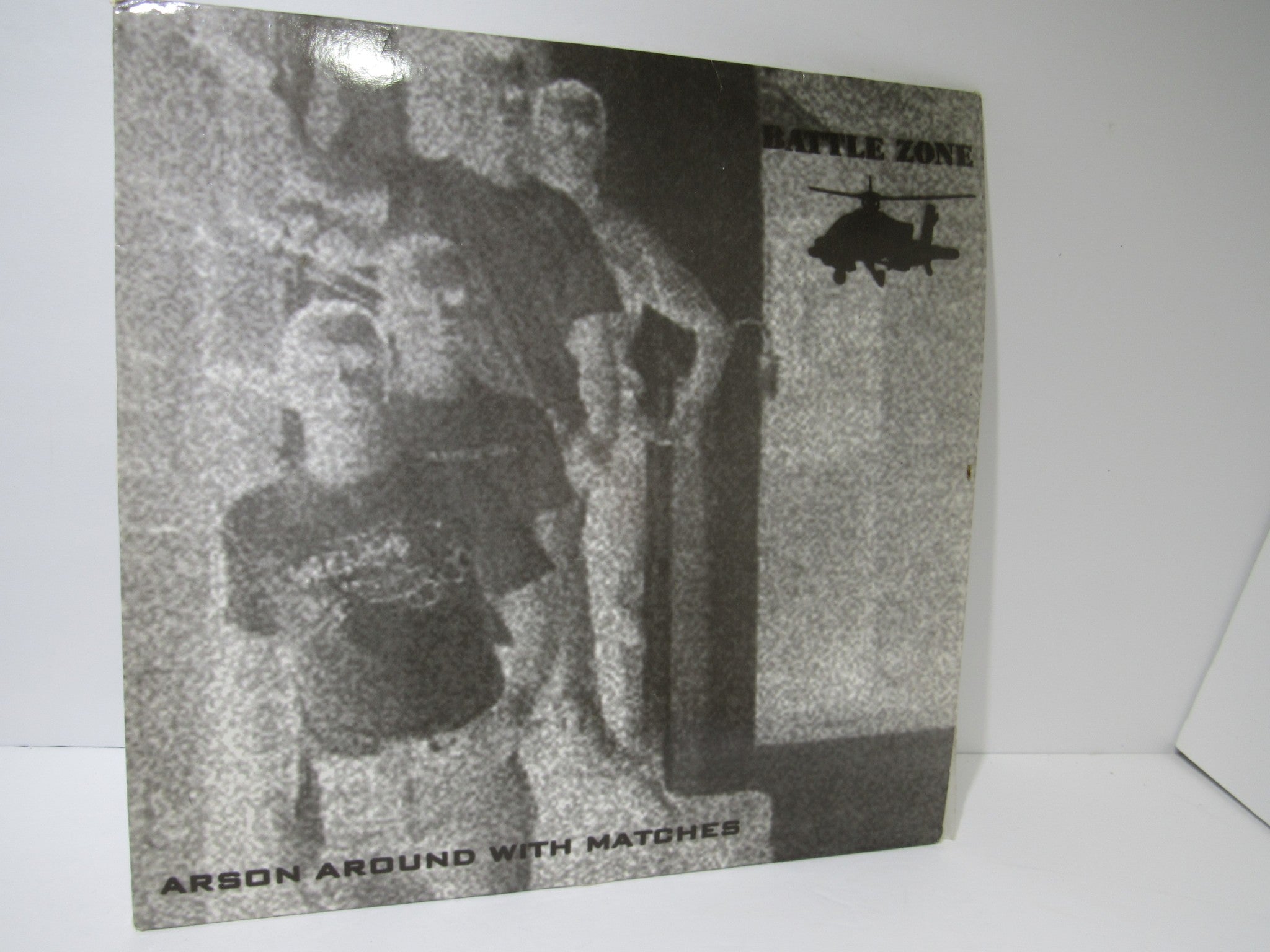 Battle Zone: Arson Around With Matches Hang Em High Records LP HHR 002 Grade: G+