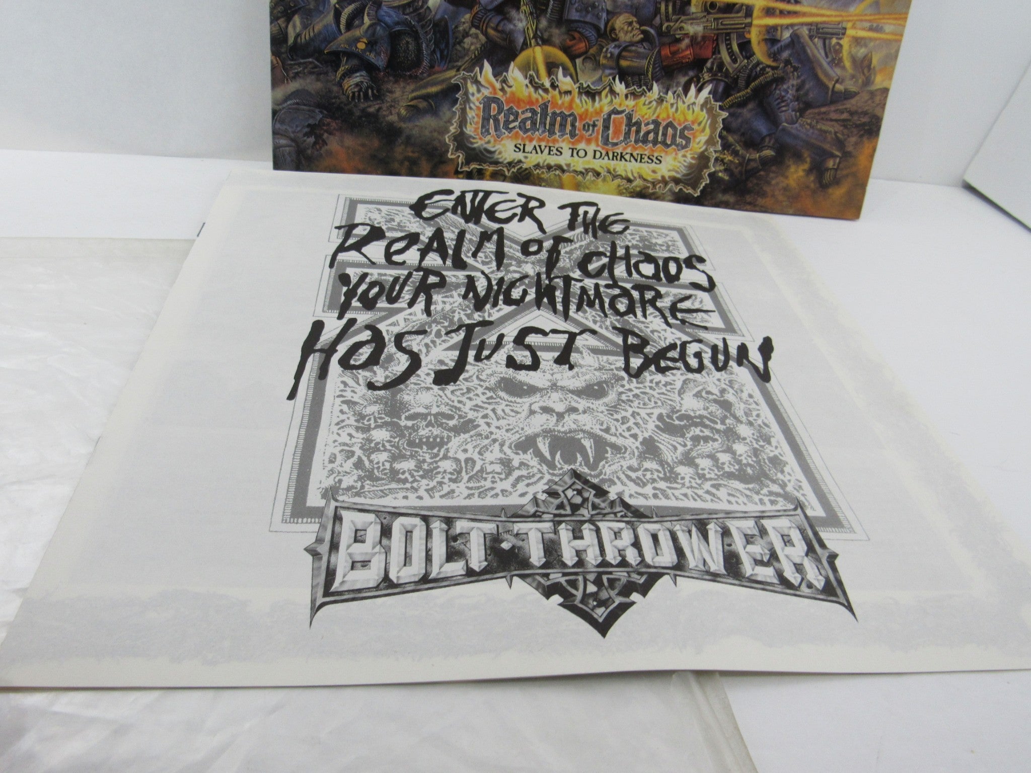 Bolt Thrower: Realm Of Chaos Earache Album Gatefold  MOSH 13 Grade: VG+