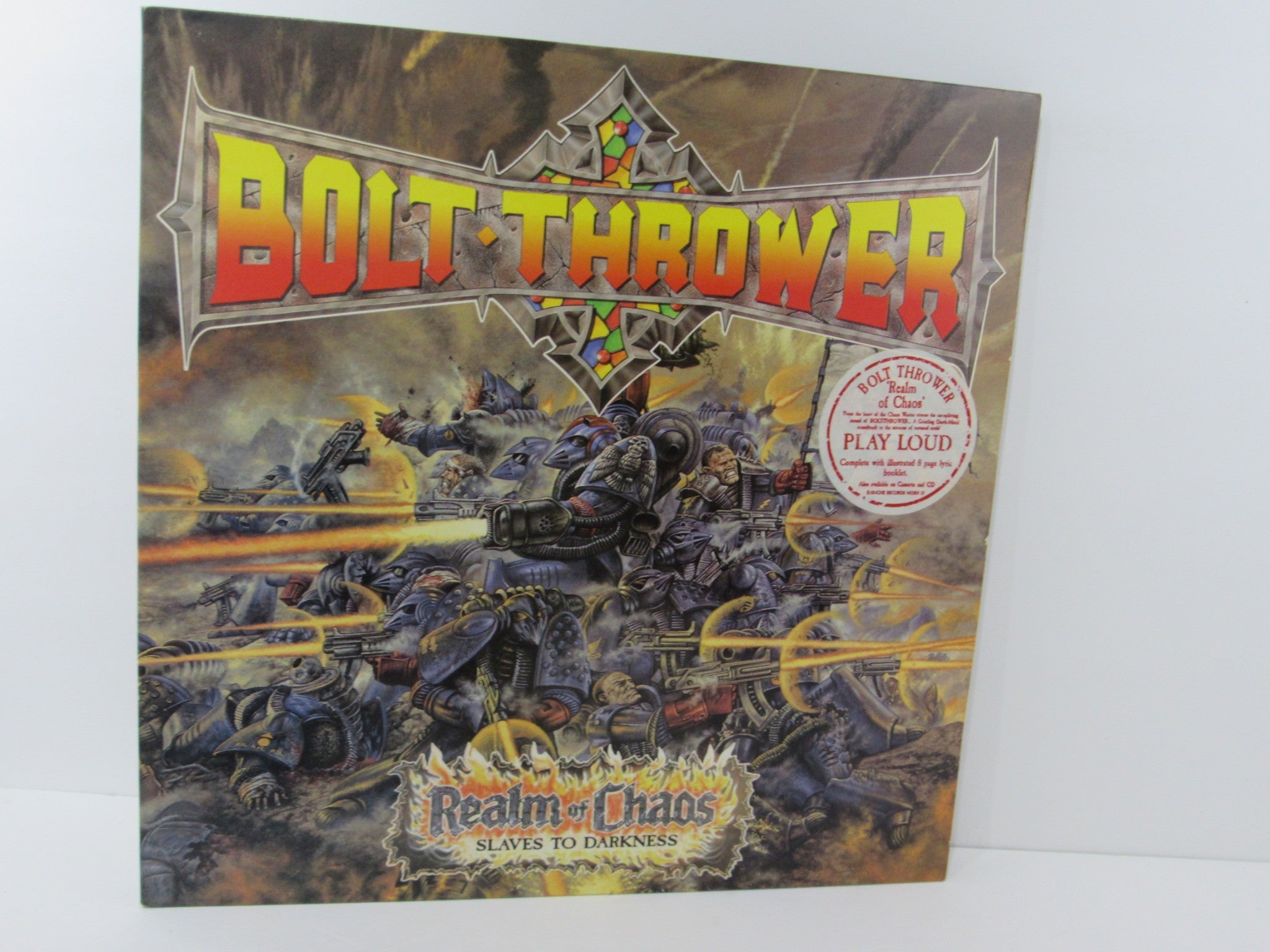 Bolt Thrower: Realm Of Chaos Earache Album Gatefold  MOSH 13 Grade: VG+