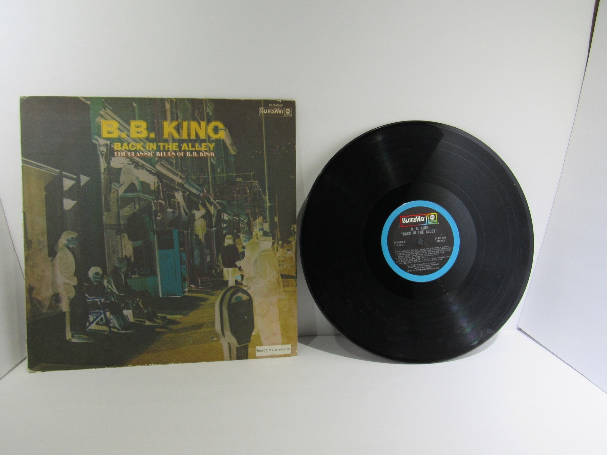 B.B. King: Back In The Alley Comp Stereo BluesWay BLS 6050 Grade: G+