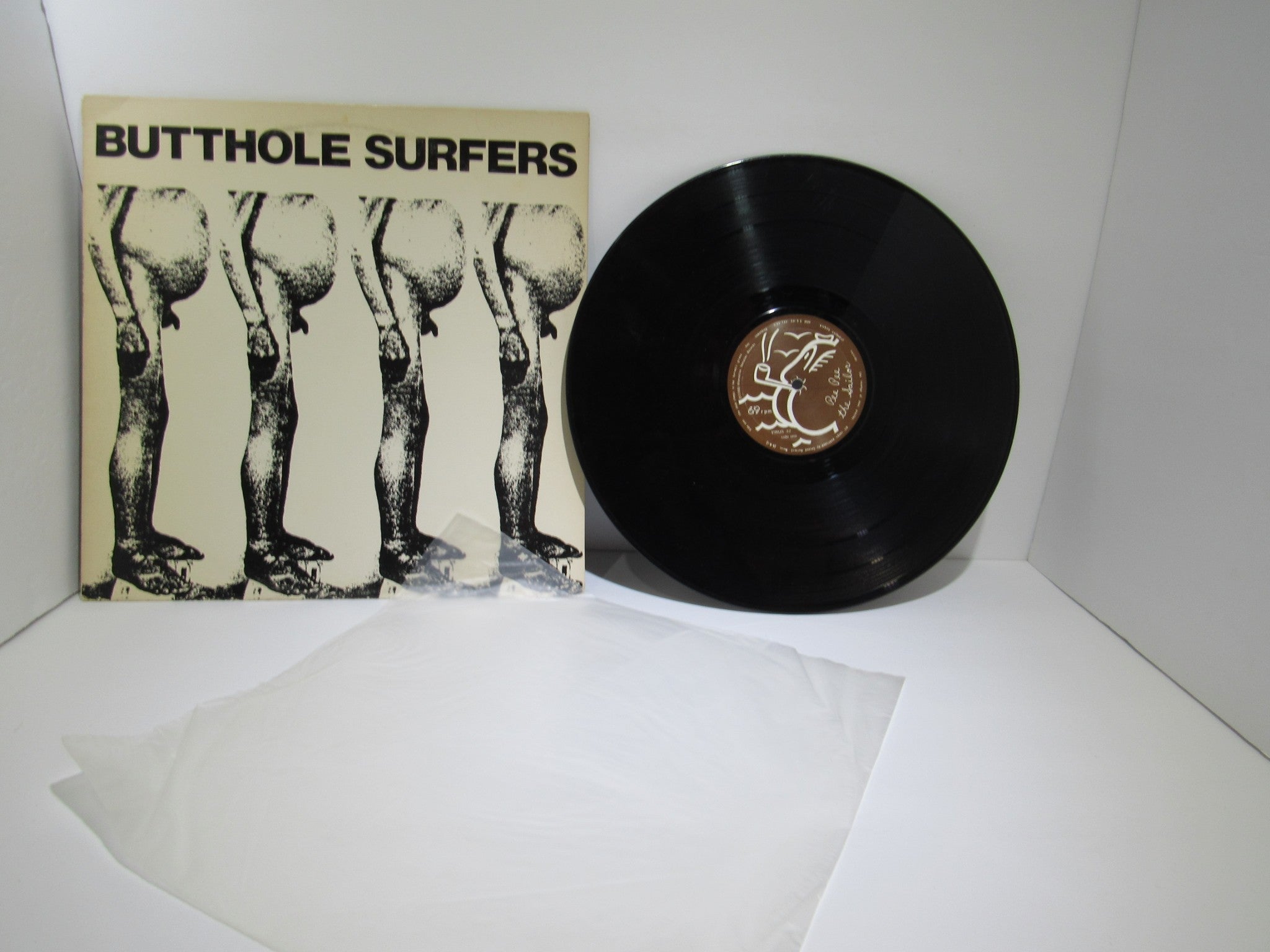 Butthole Surfers: Self Titled Album Alternative Tentacles LP VIRUS 32 Grade: VG