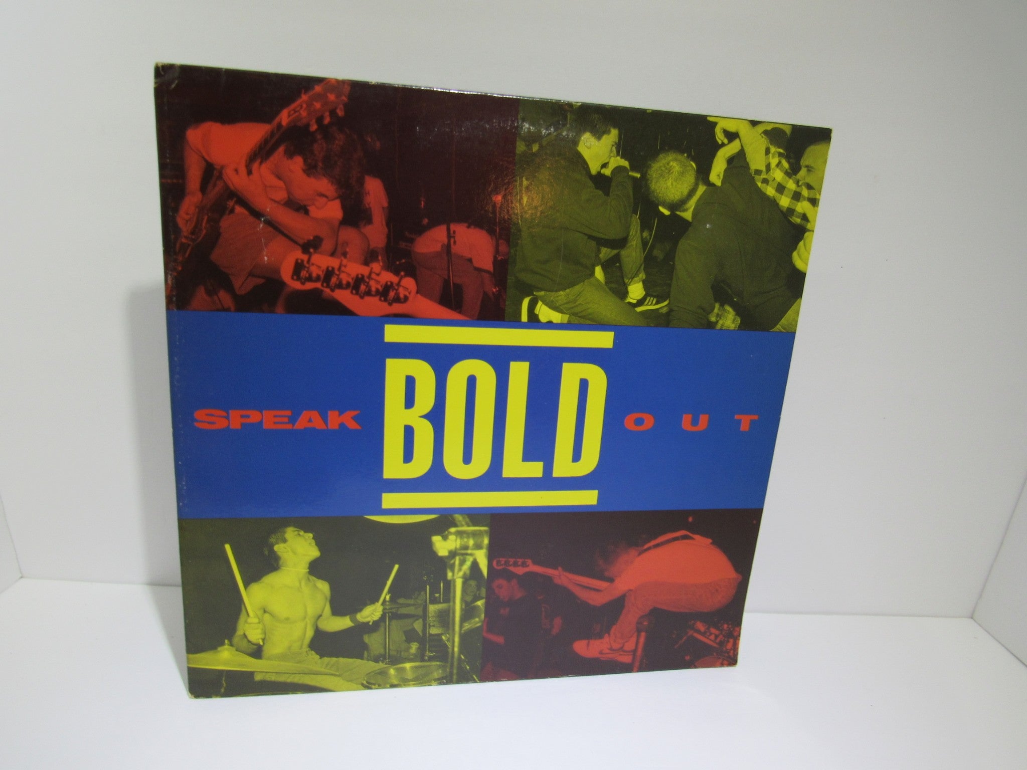 Bold: Speak Out  Revelation Records Repress Gatefold LP Revelation9 Grade: VG