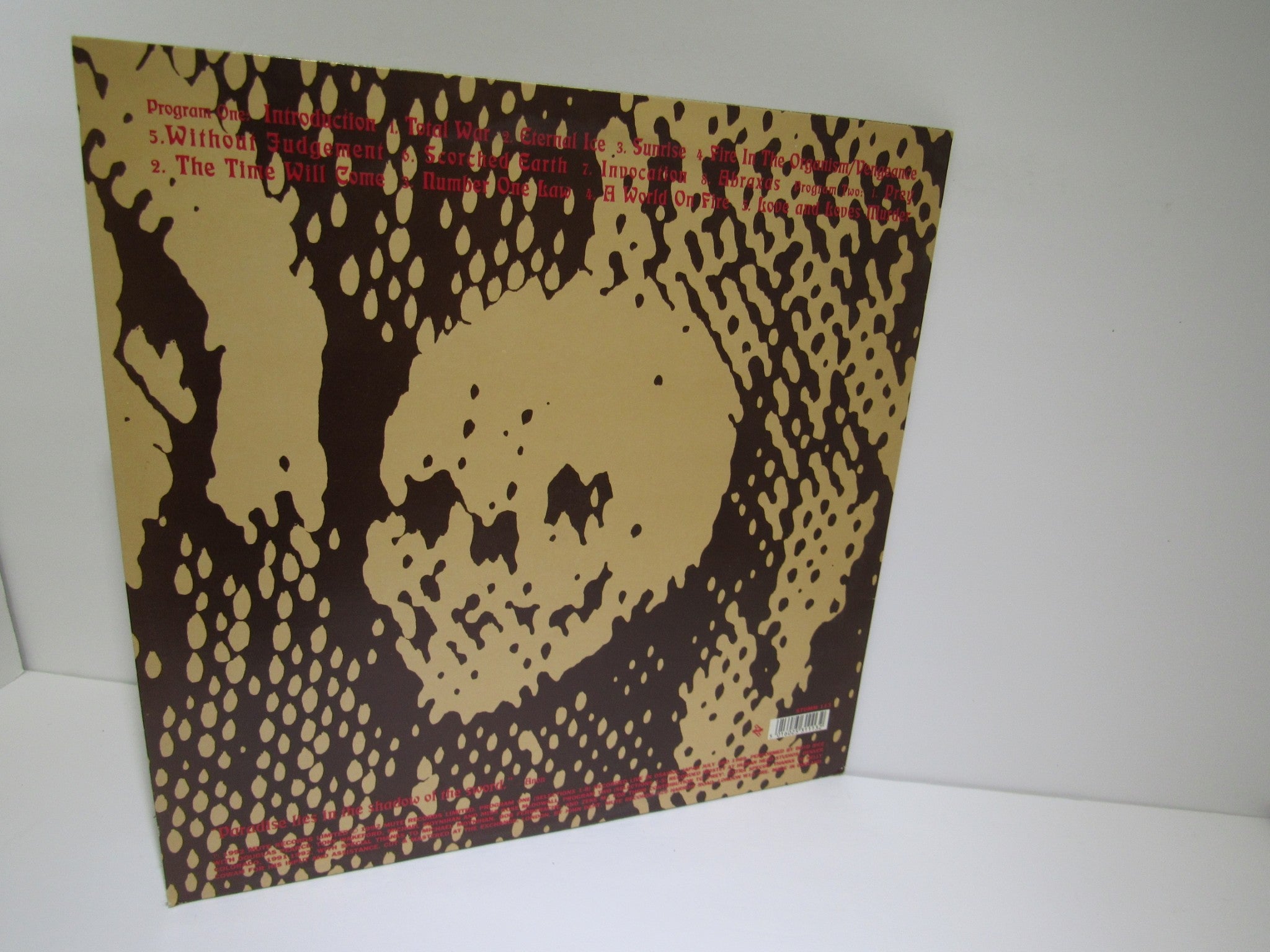 NON: In The Shadow Of The Sword Mute LP STUMM 113 Grade: VG