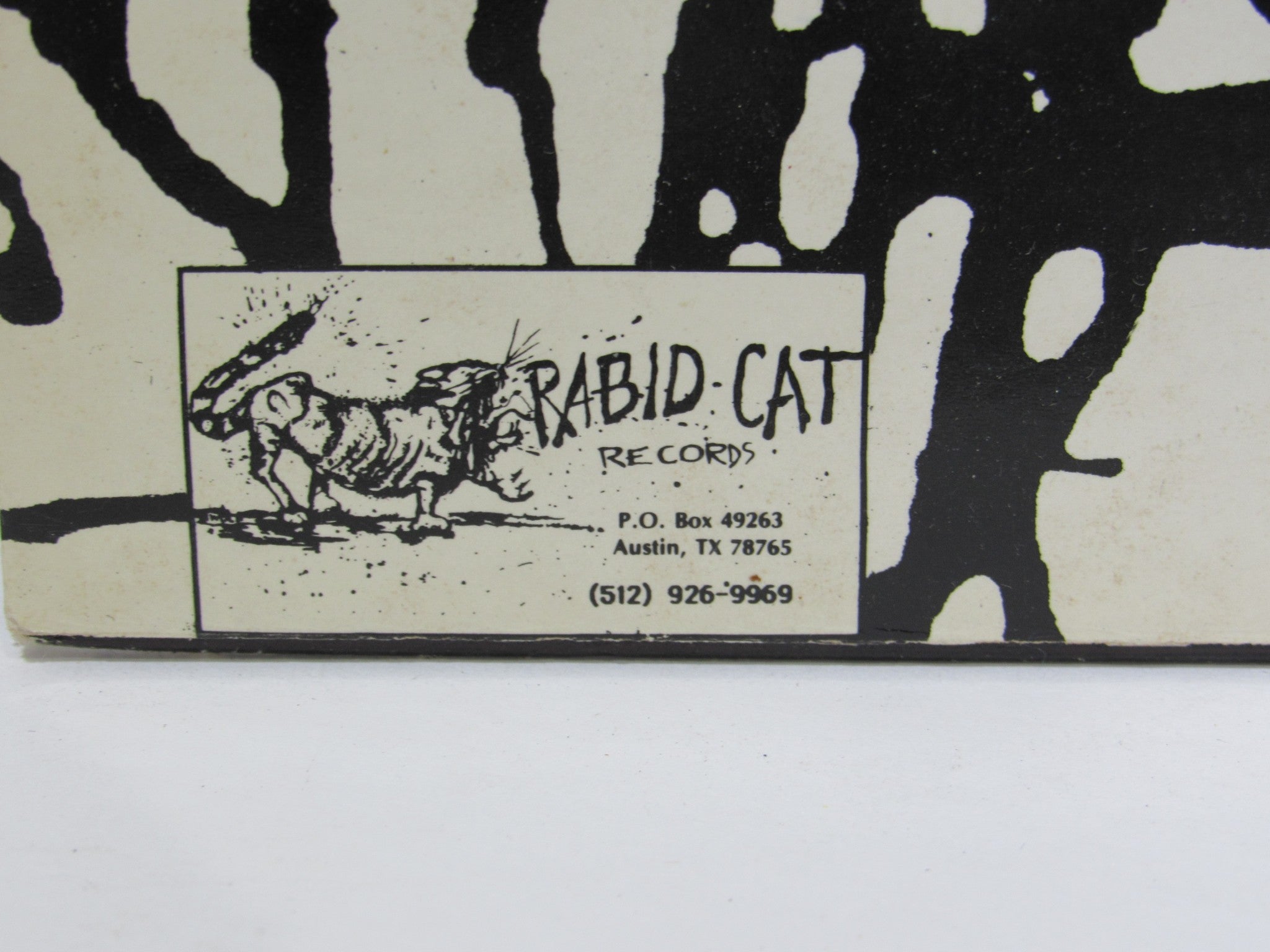 Scratch Acid: Just Keep Eating Rabid Cat Records ‎– Rab/SA/007 LP Grade: VG