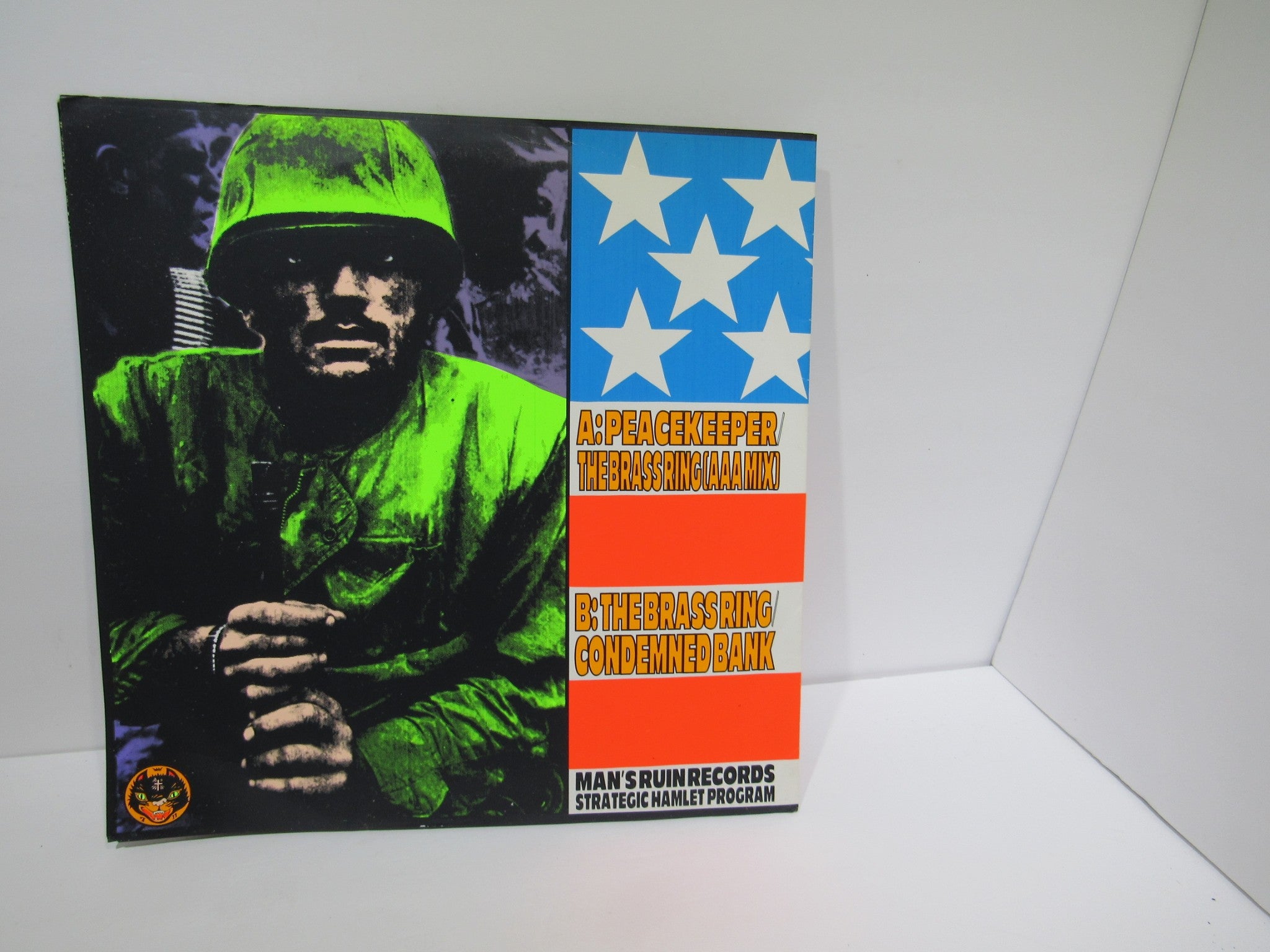 Barkmarket: Peacekeeper Man's Ruin Records Green Translucent Vinyl EP MR-025 VG