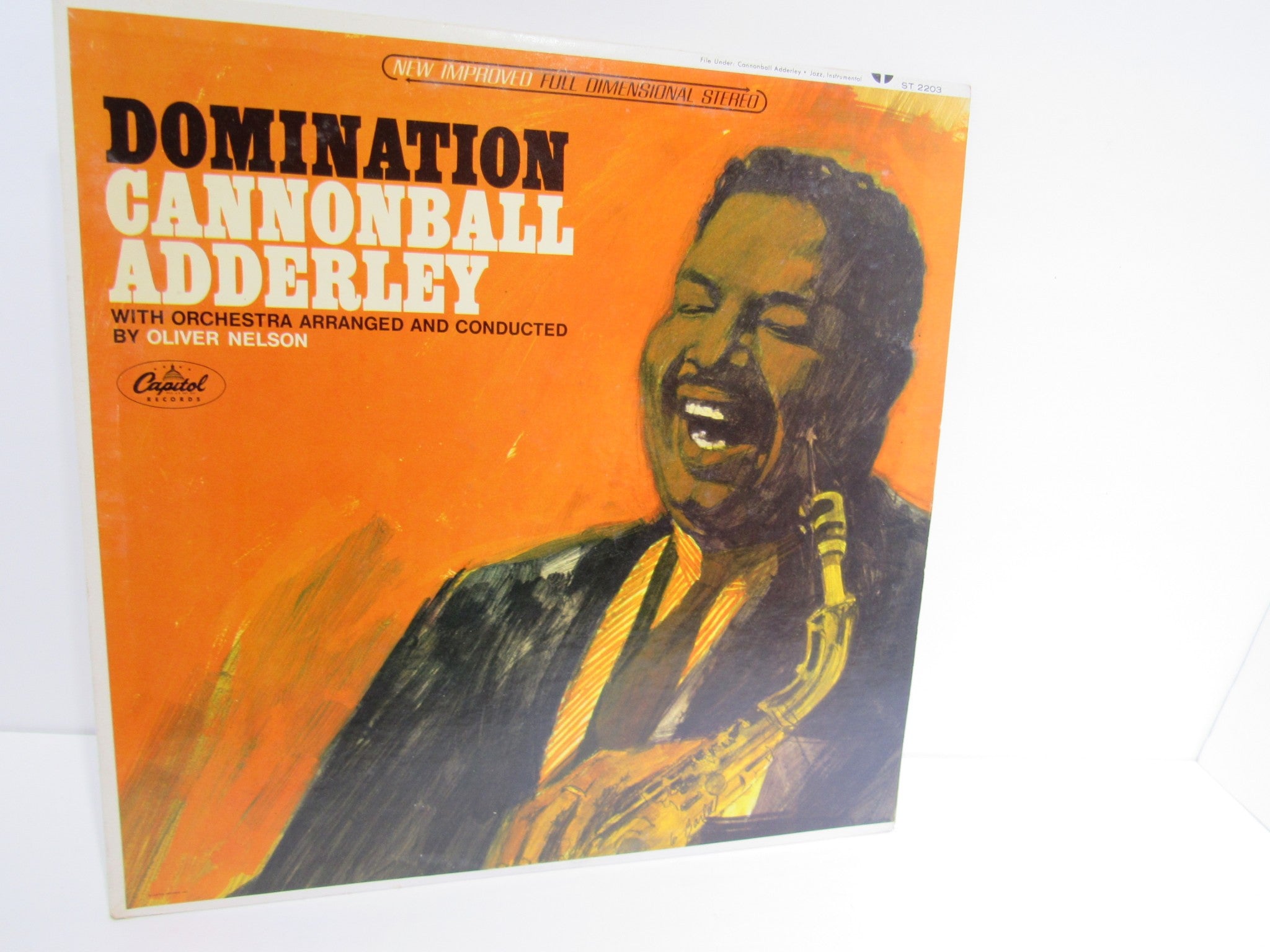 Cannonball Adderley, Oliver Nelson: Domination Capitol Records ST 2203 LP G+