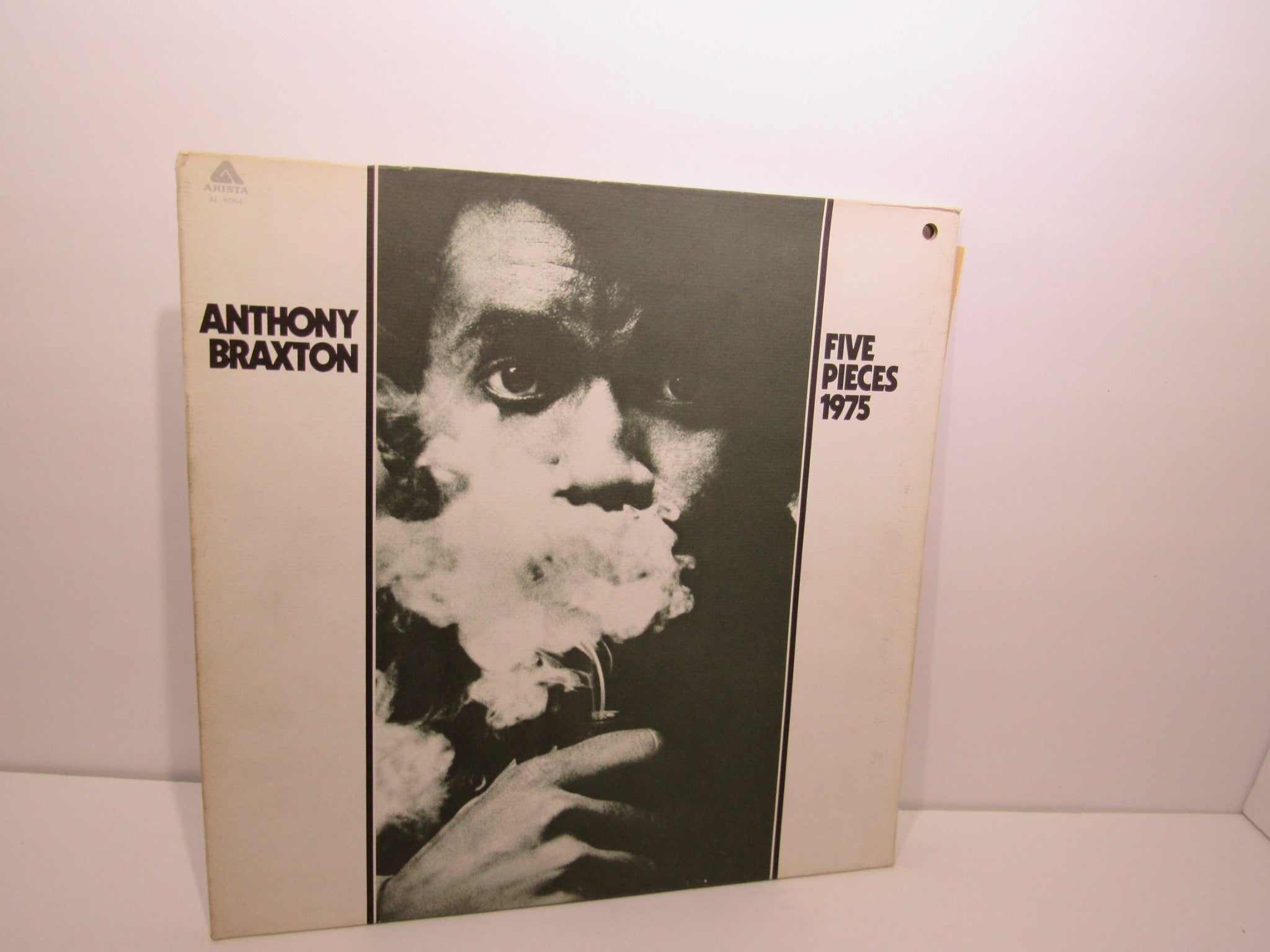 Anthony Braxton: Five Pieces 1975 Arista AL 4064 Promo LP Grade: VG