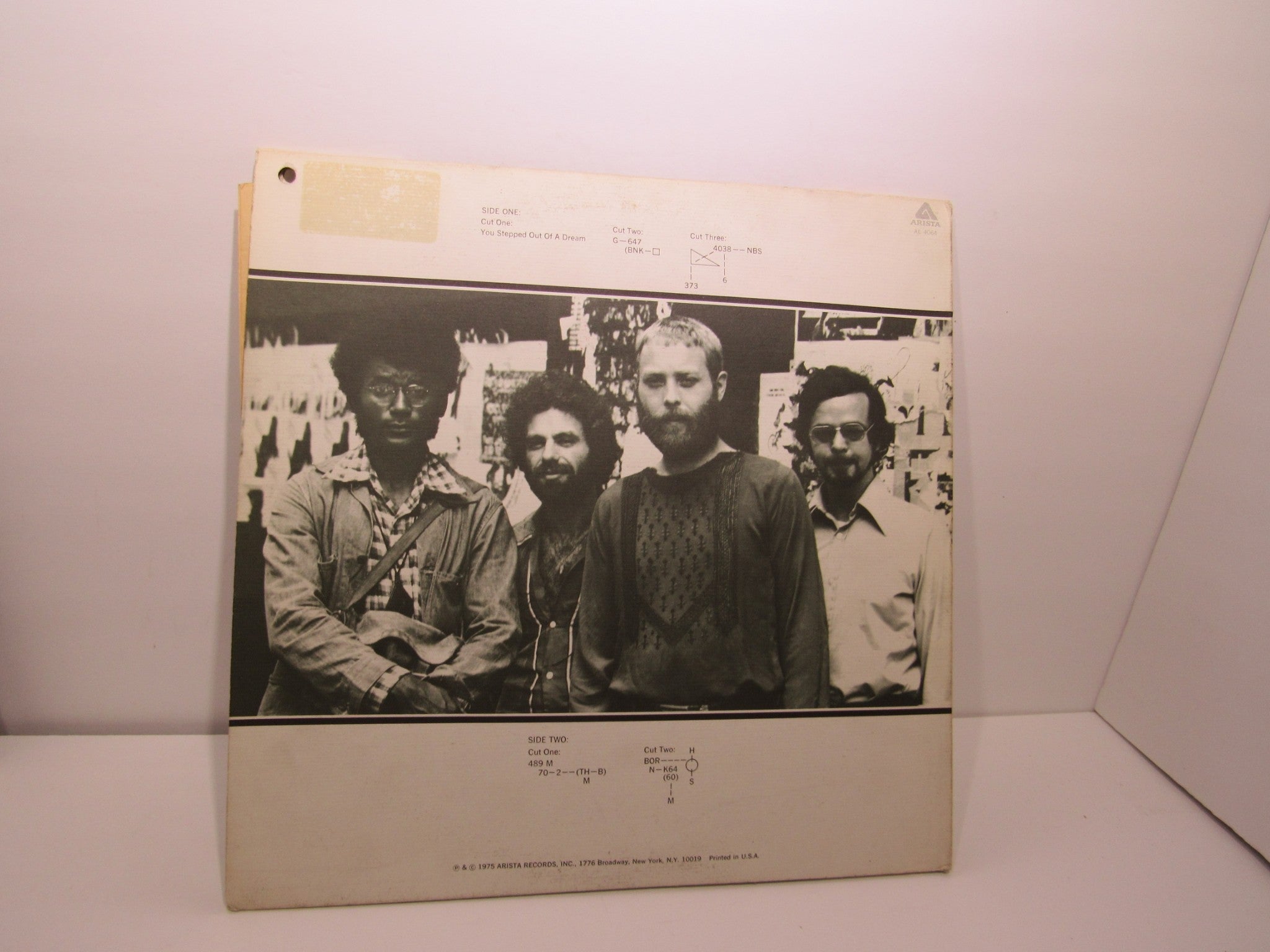 Anthony Braxton: Five Pieces 1975 Arista AL 4064 Promo LP Grade: VG