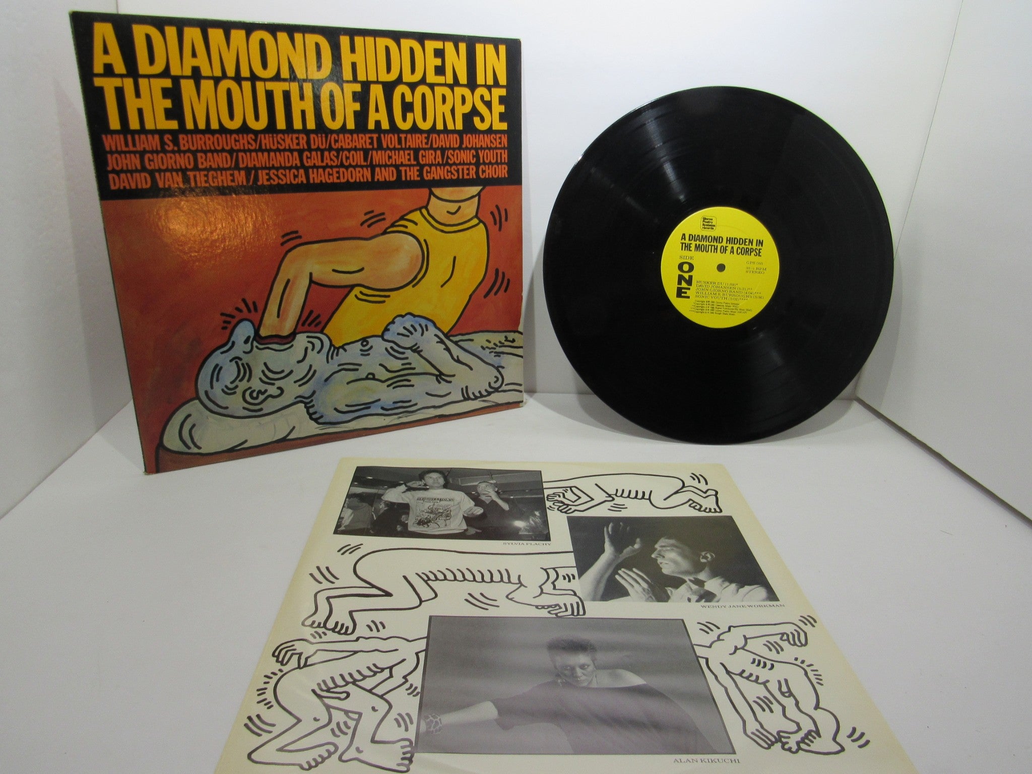 A Diamond Hidden In The Mouth Of A Corpse Giorno Poetry Systems GPS 035 LP VG