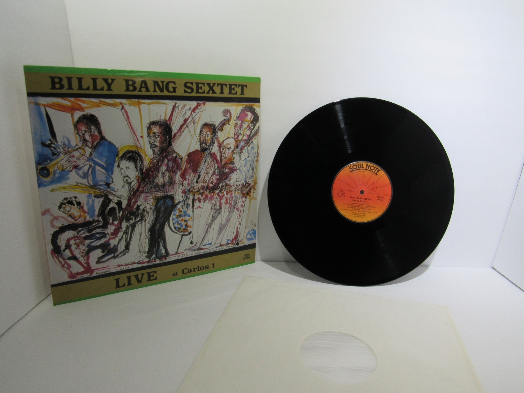 Billy Bang Sextet: Live At Carlos 1 Soul Note 121136-1 LP Grade: VG