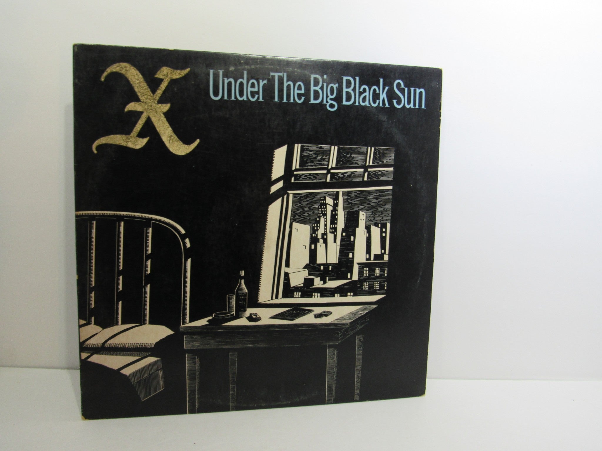 X: Under The Big Black Sun Elektra 60150 LP Grade: VG