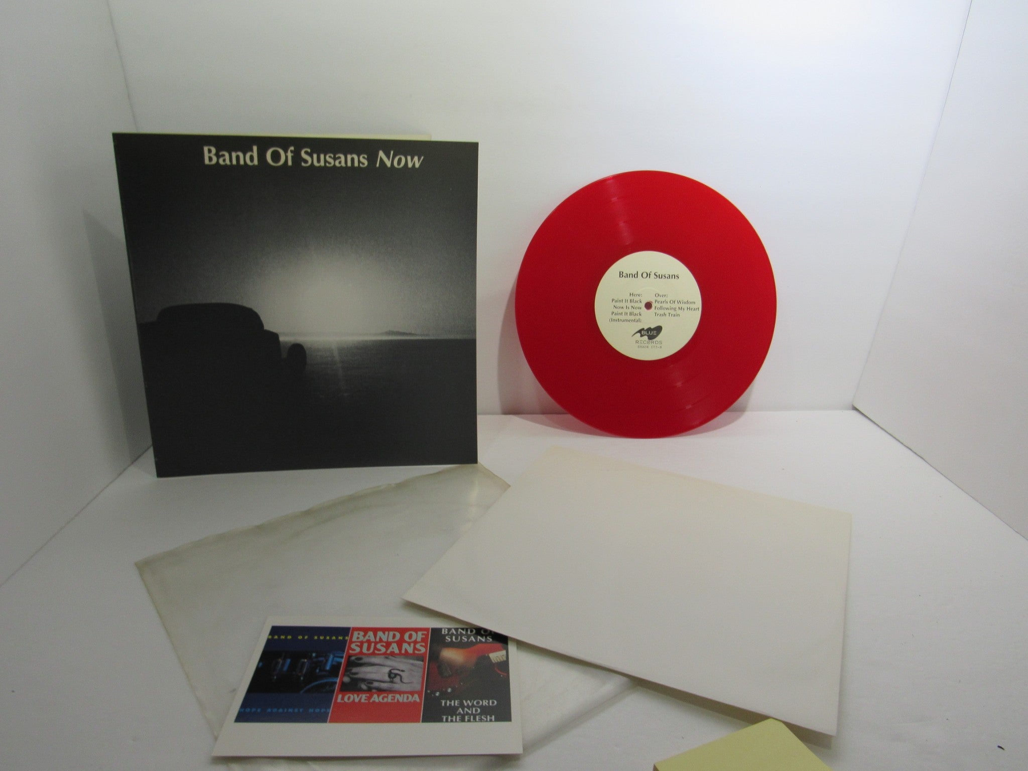 Band Of Susans: Now Blue Records SHADE 005 Lmtd Ed Red Vinyl 10" LP Grade: VG+