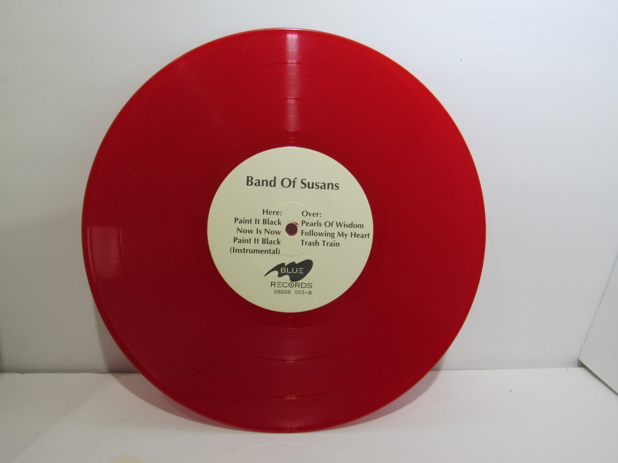 Band Of Susans: Now Blue Records SHADE 005 Lmtd Ed Red Vinyl 10" LP Grade: VG+