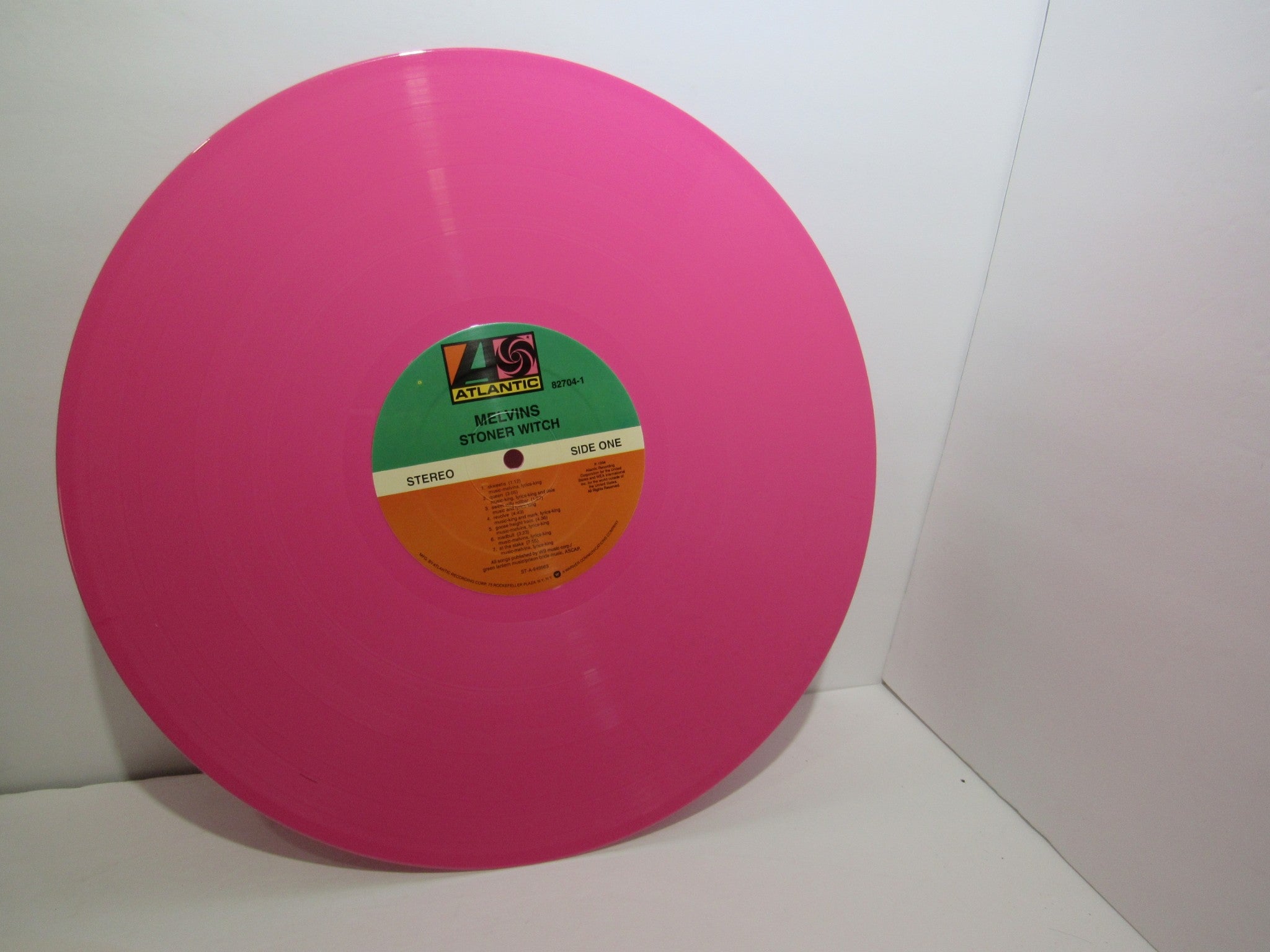 Melvins: Stoner Witch Atlantic 82704-1 US Pink Vinyl LP Grade: VG