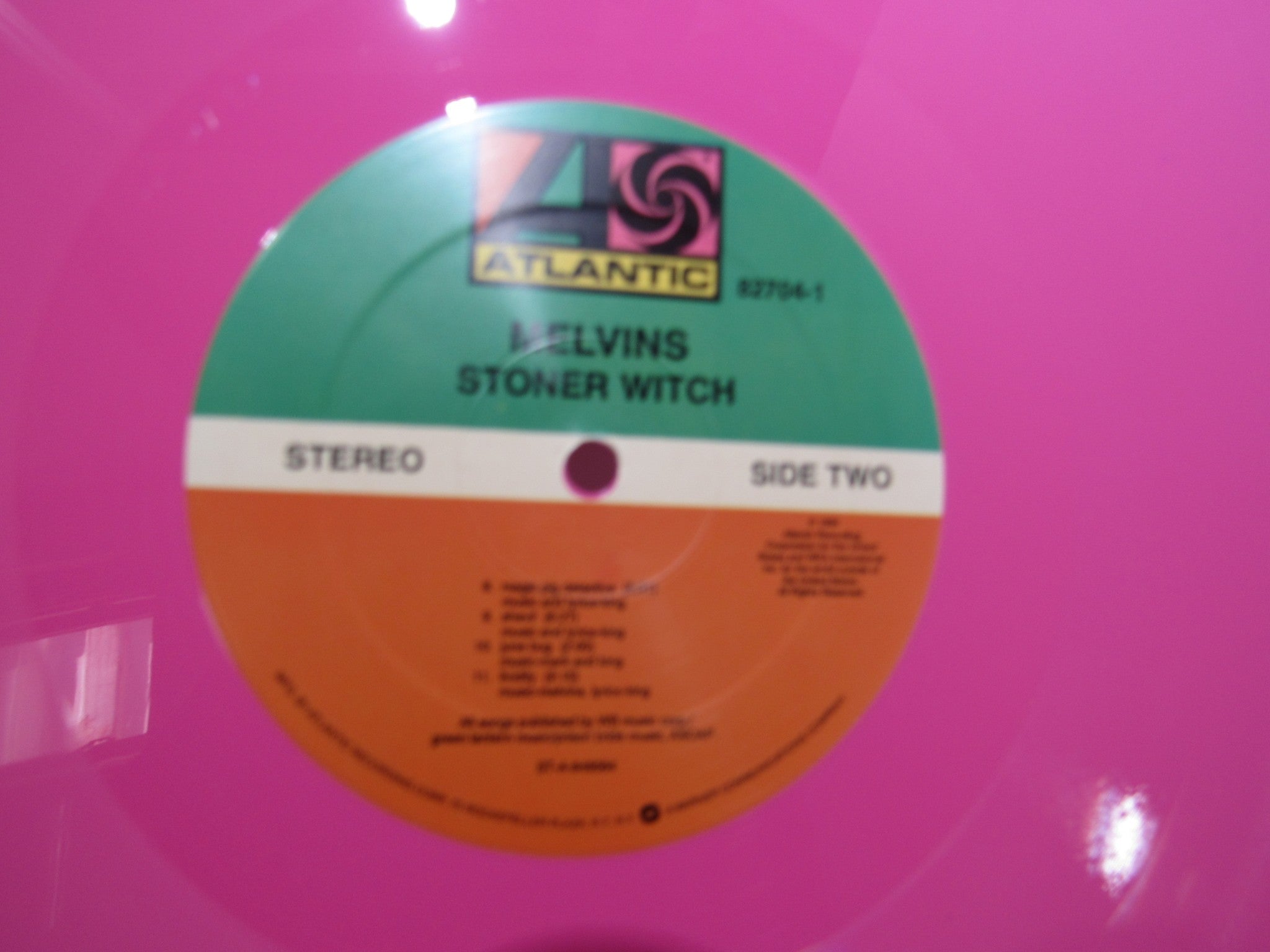 Melvins: Stoner Witch Atlantic 82704-1 US Pink Vinyl LP Grade: VG