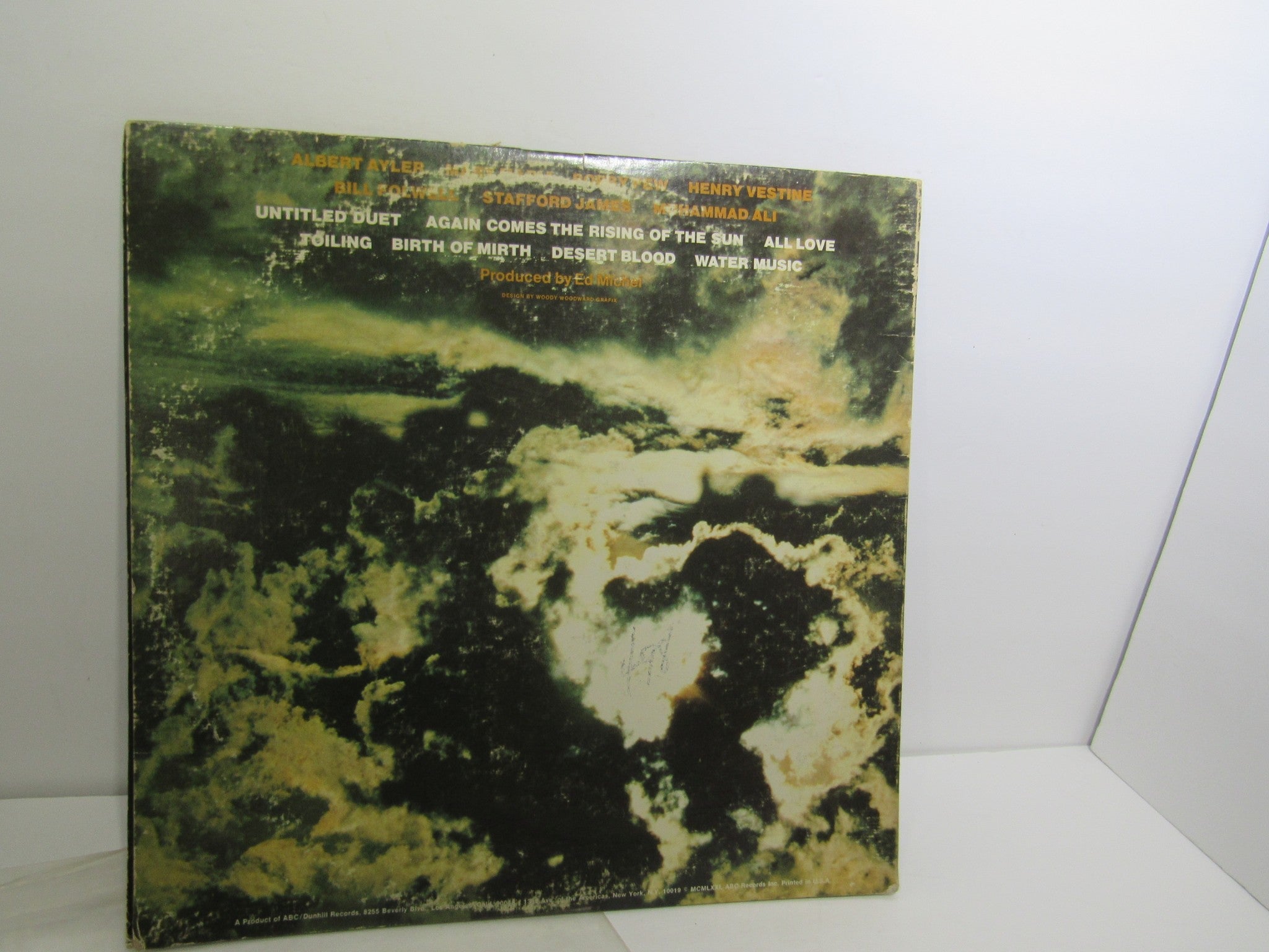 Albert Ayler: The Last Album Impulse! AS-9208 Stereo LP Grade: G+